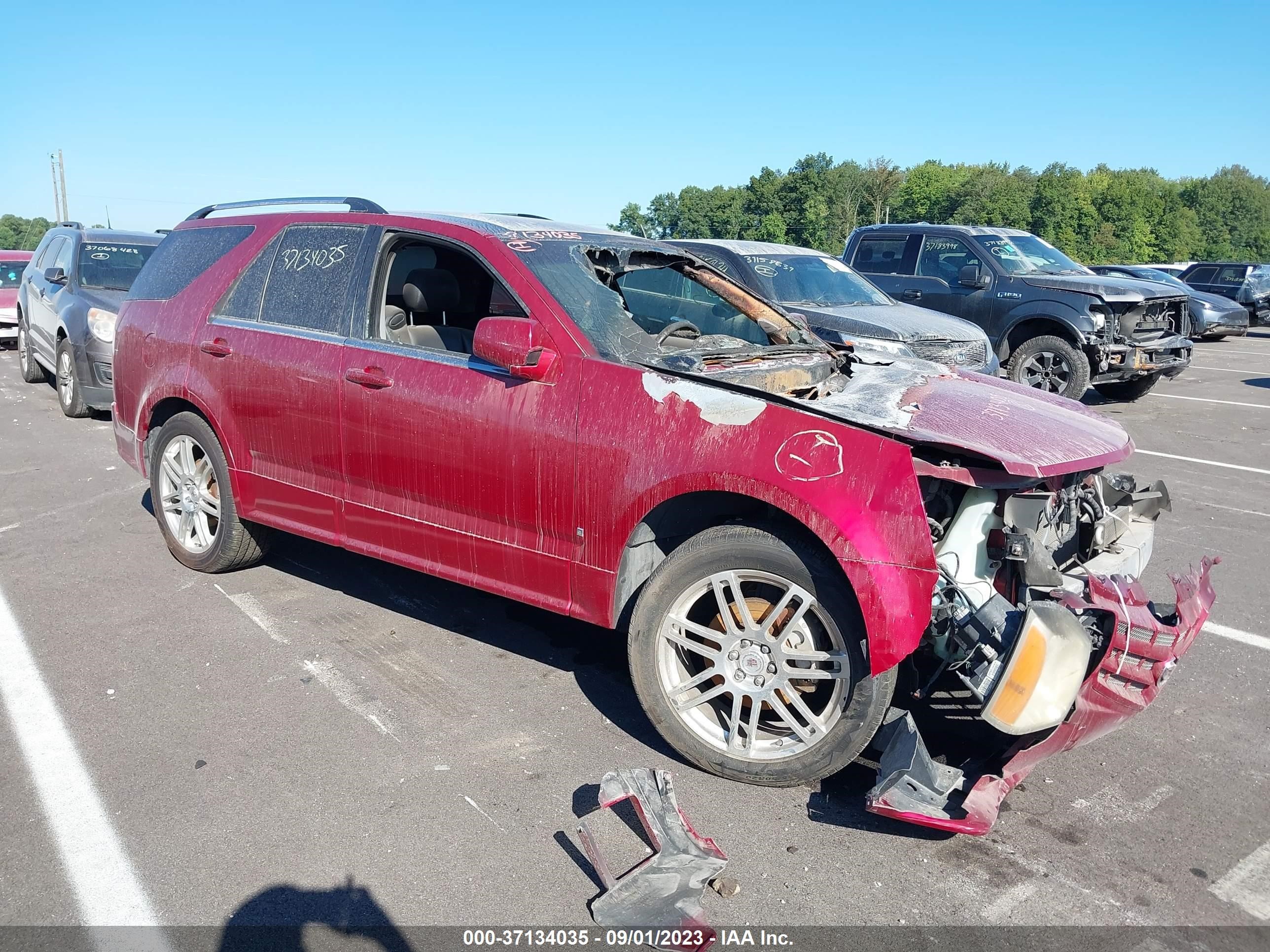 CADILLAC SRX 2008 1gyee637580106503