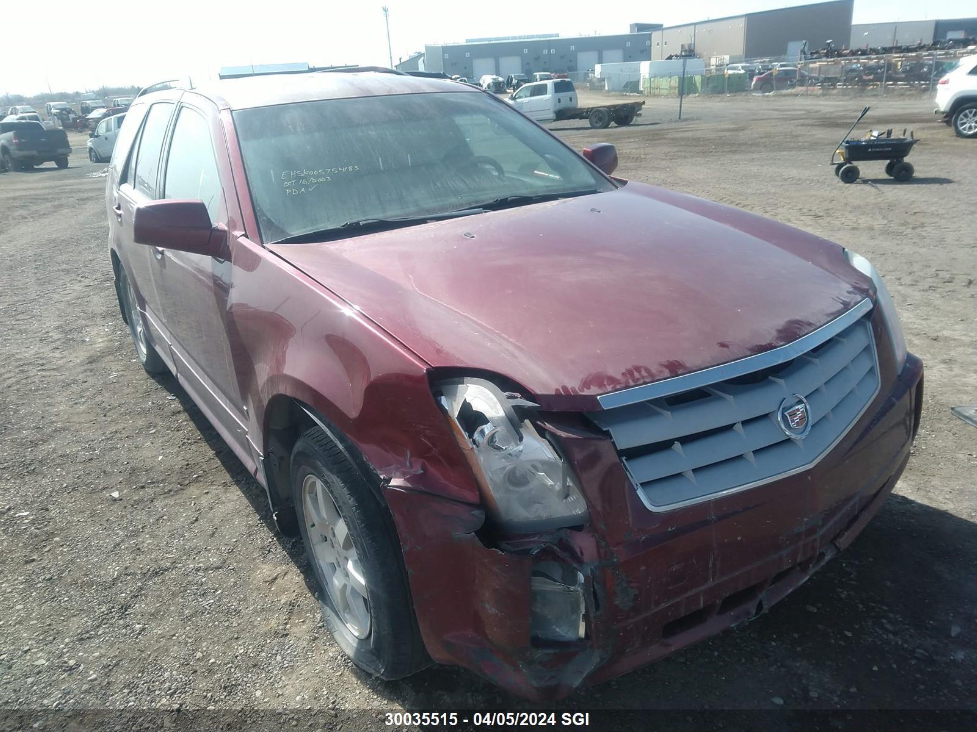 CADILLAC SRX 2007 1gyee637870176821