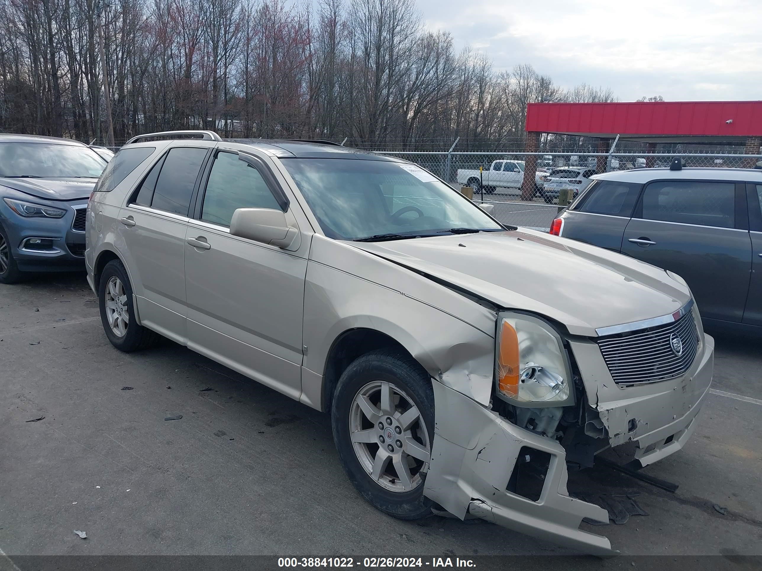 CADILLAC SRX 2008 1gyee637880121352