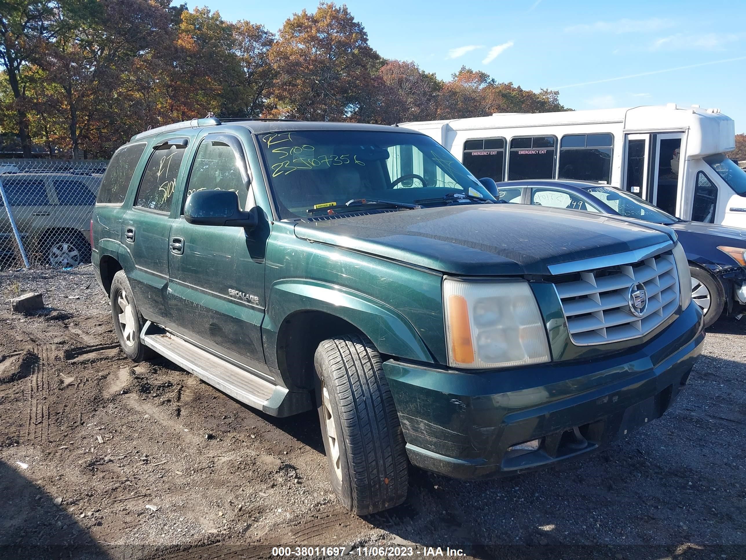 CADILLAC ESCALADE 2002 1gyek63n12r158544