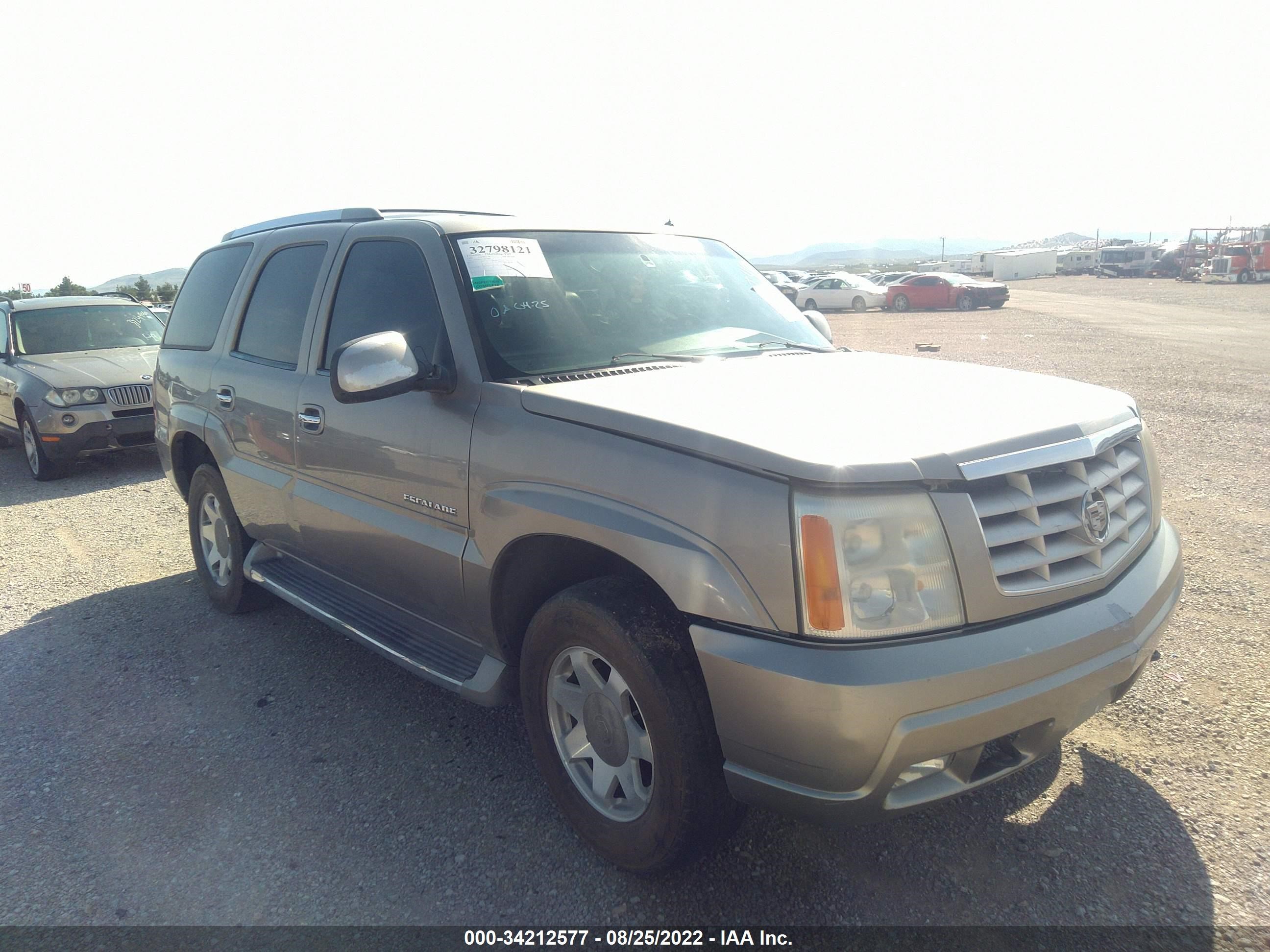 CADILLAC ESCALADE 2002 1gyek63n12r233887