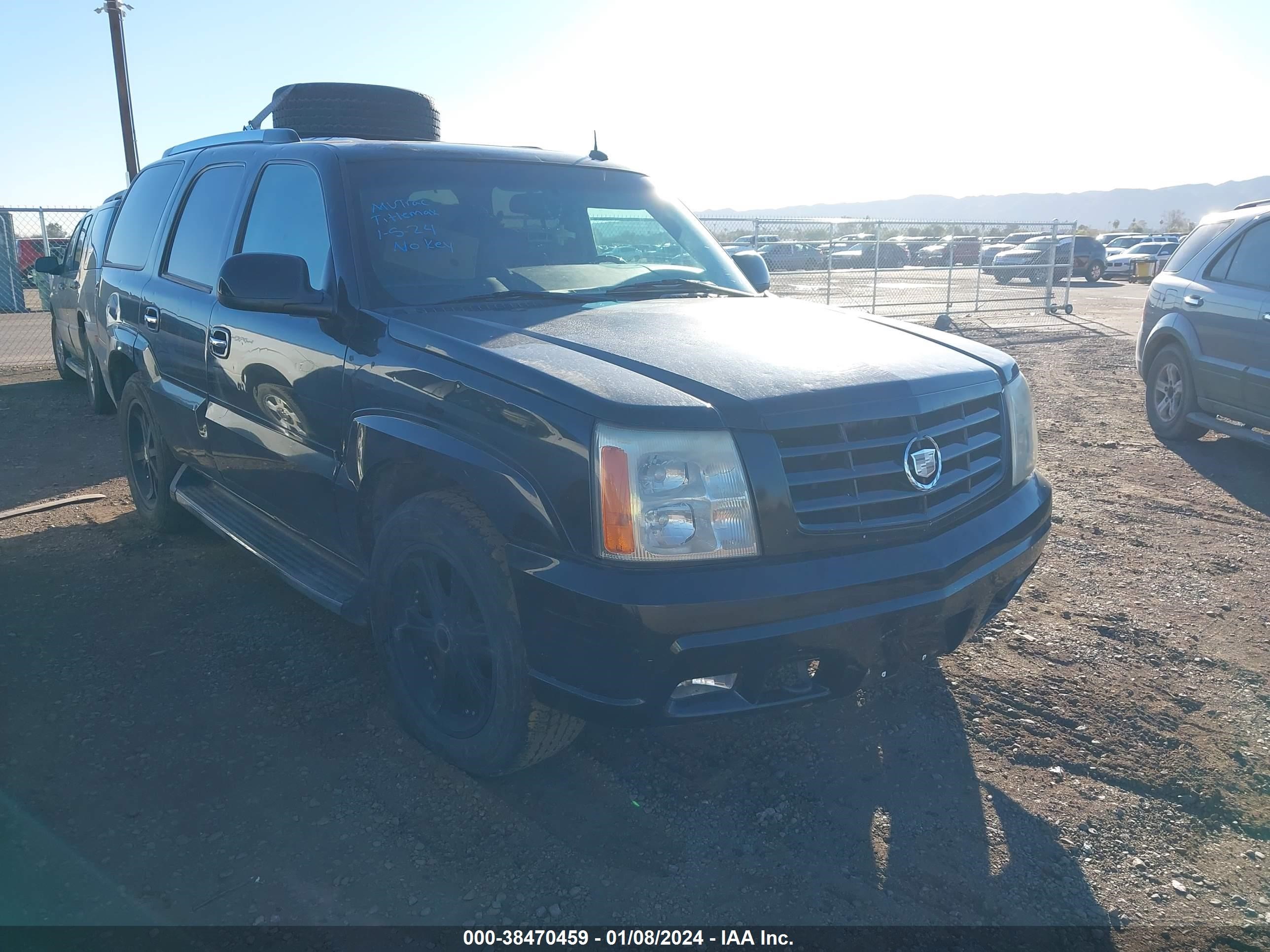 CADILLAC ESCALADE 2003 1gyek63n23r142709