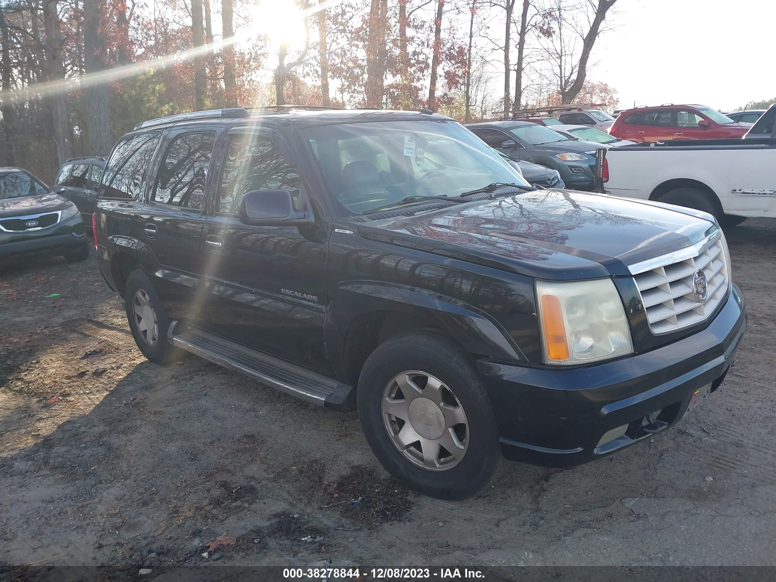 CADILLAC ESCALADE 2003 1gyek63n43r264343