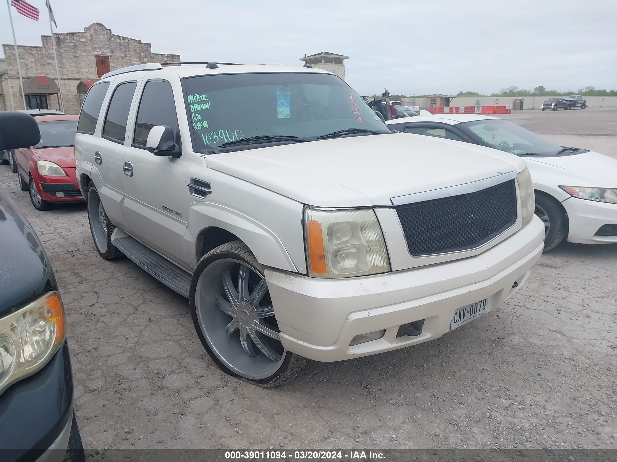 CADILLAC ESCALADE 2004 1gyek63n44r103900