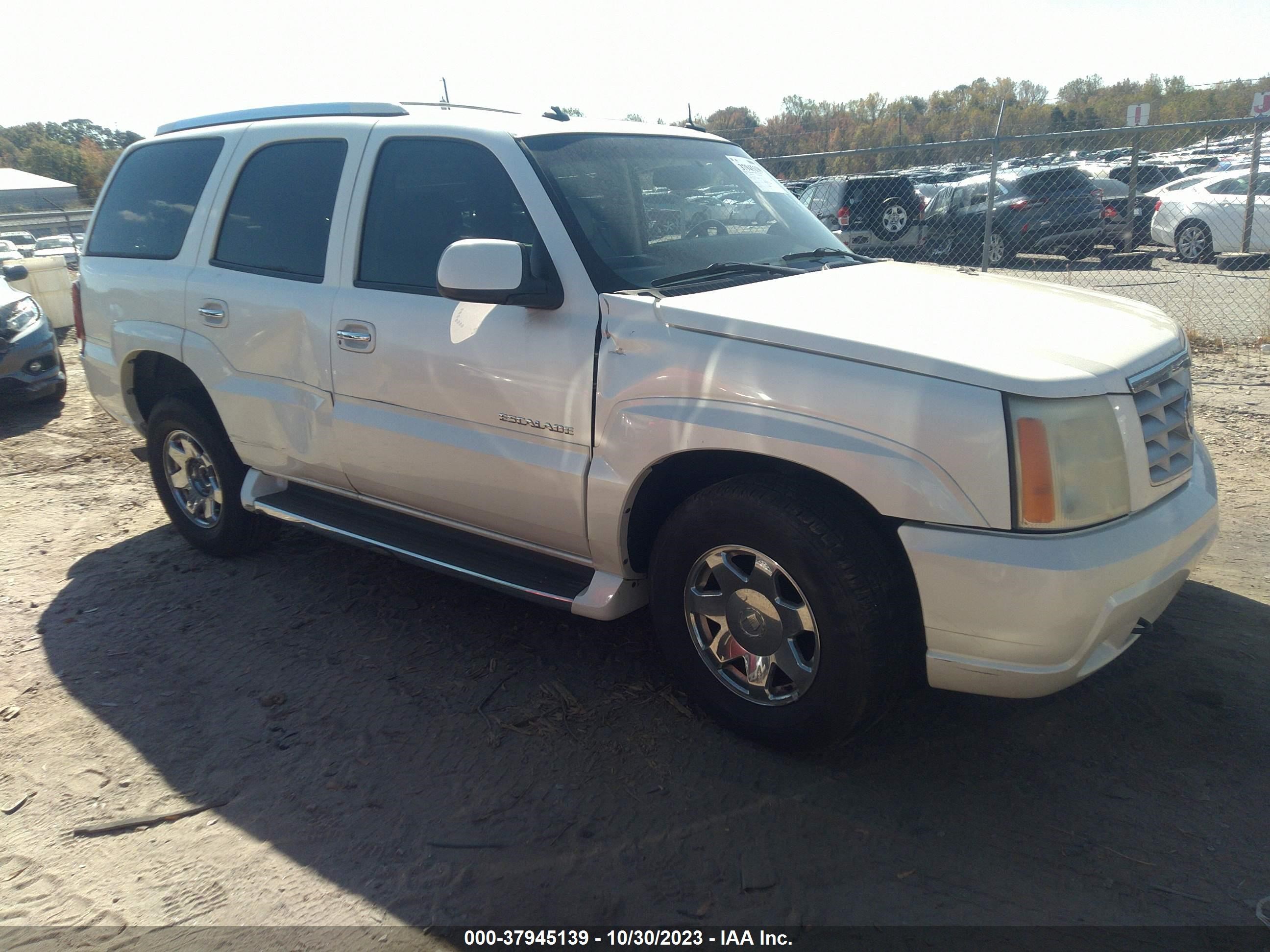 CADILLAC ESCALADE 2003 1gyek63n53r194304