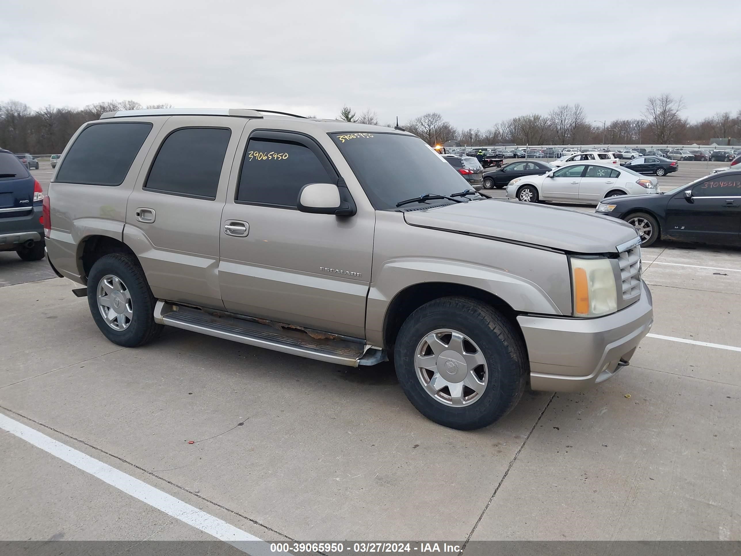 CADILLAC ESCALADE 2003 1gyek63n63r120454