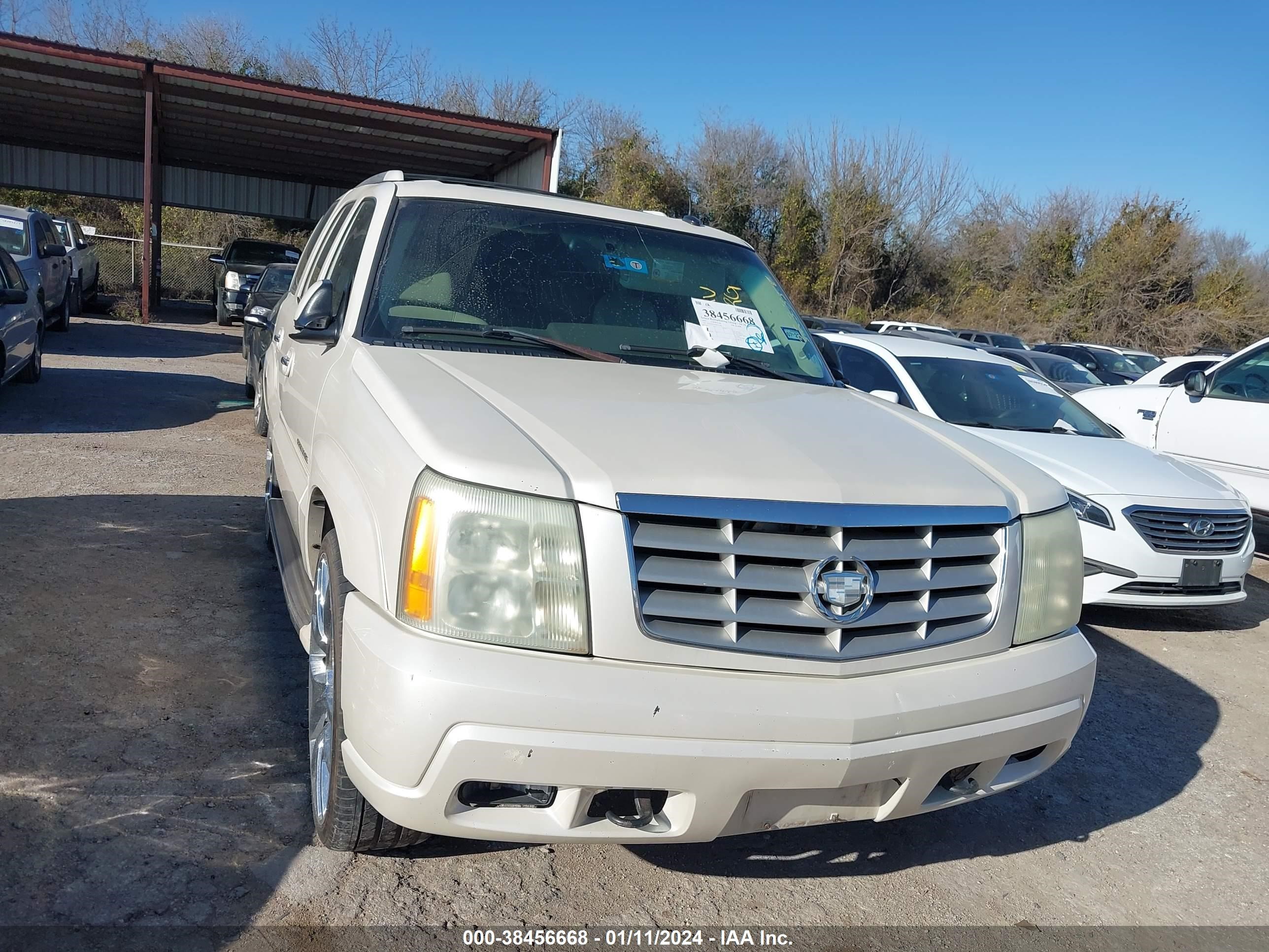 CADILLAC ESCALADE 2002 1gyek63n82r323358