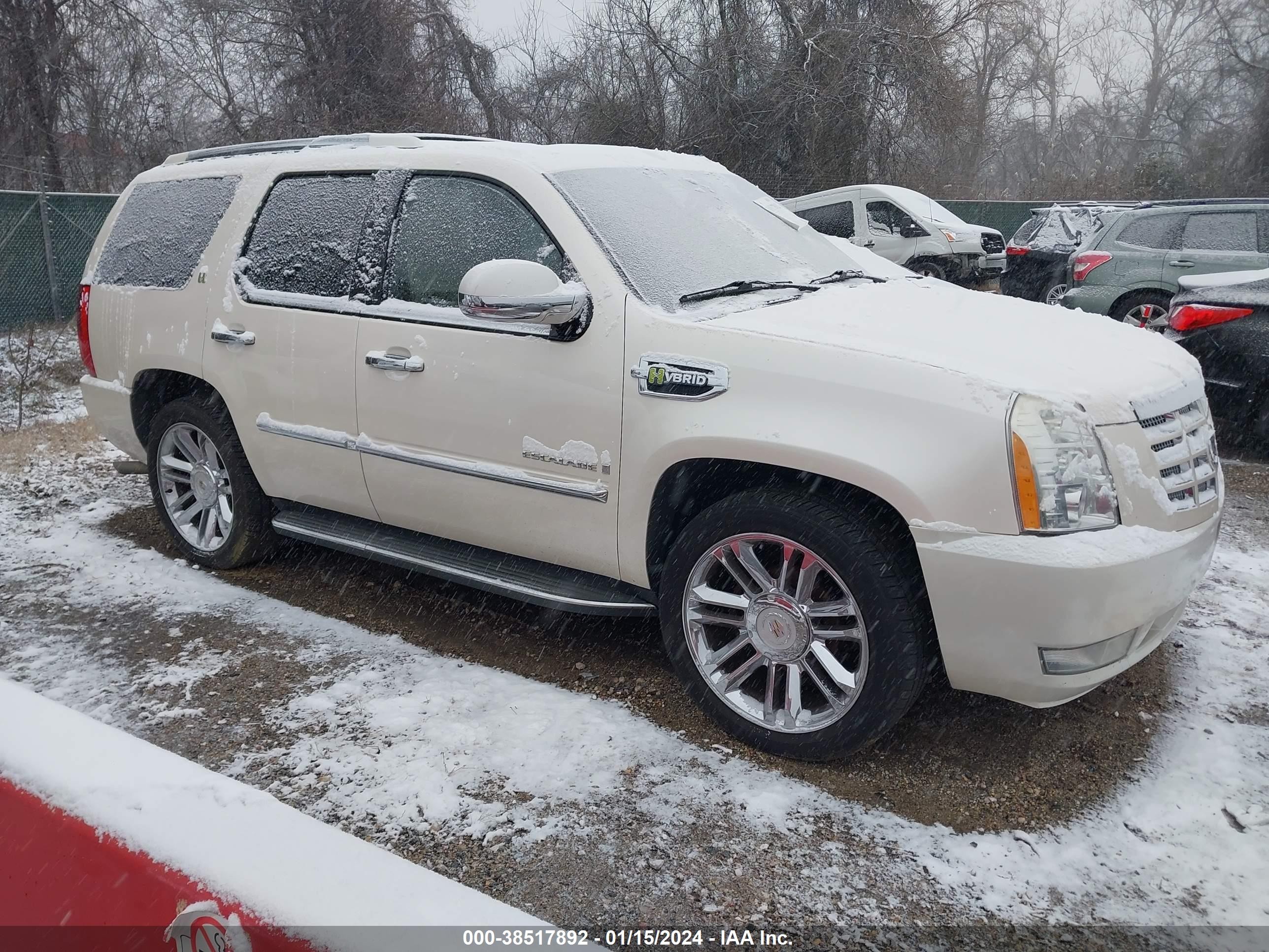 CADILLAC ESCALADE 2009 1gyfk43529r218785