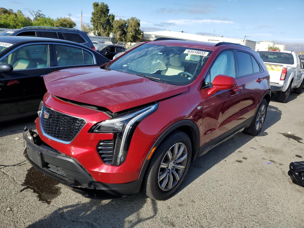 CADILLAC XT4 2019 1gyfzer41kf110536