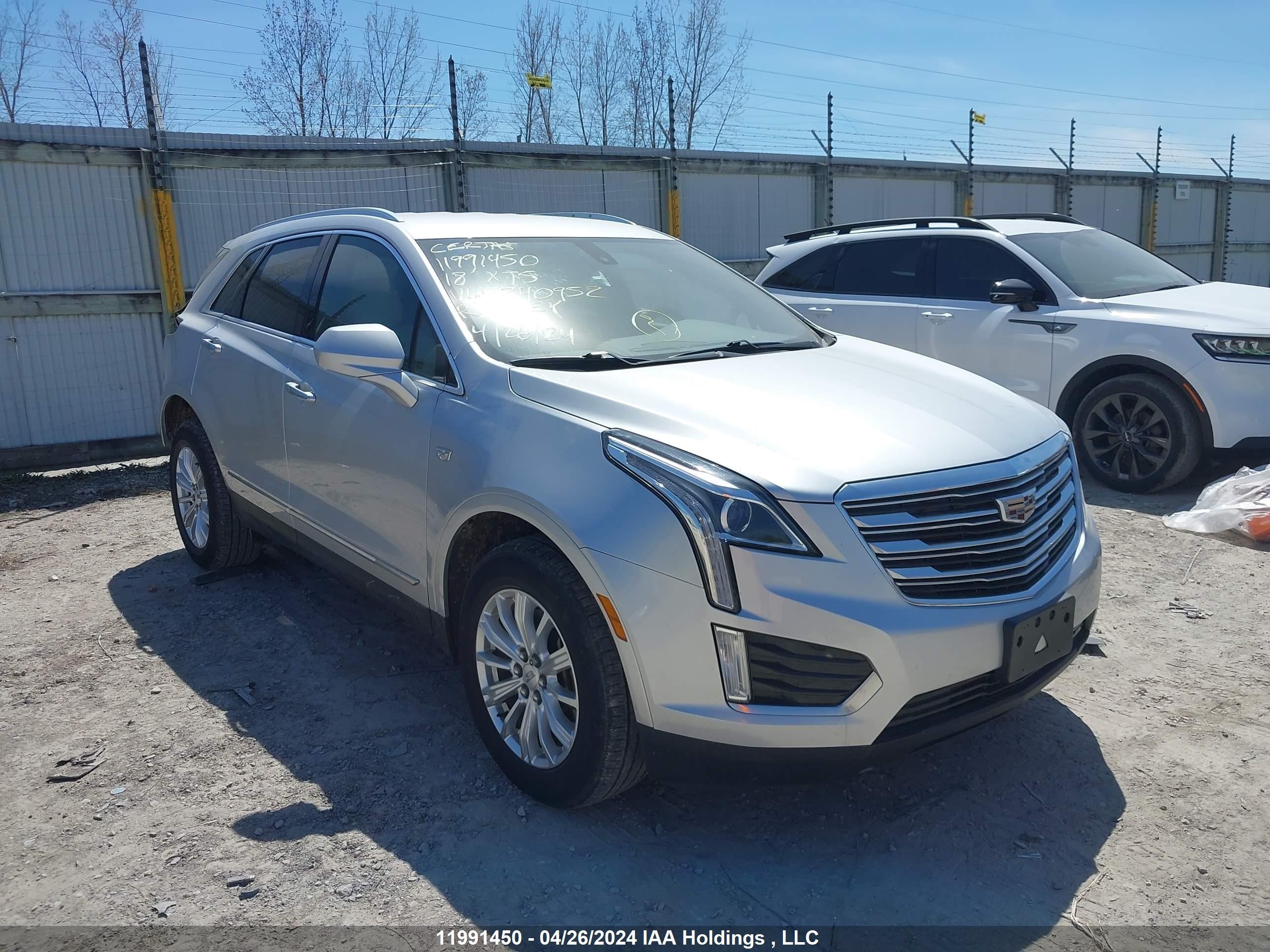 CADILLAC XT5 2018 1gyknars9jz240952