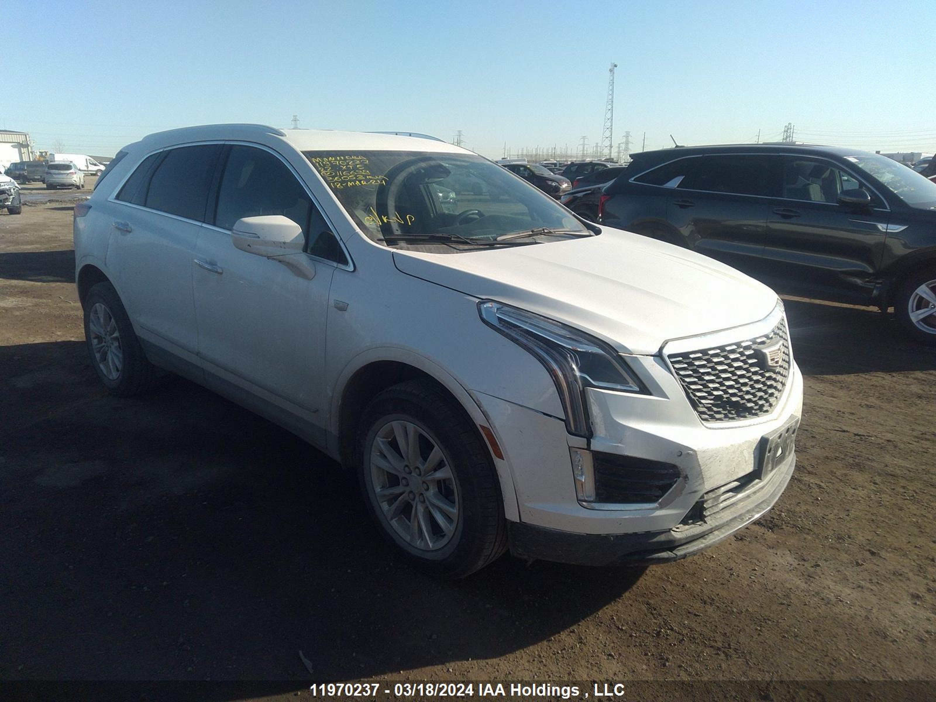 CADILLAC XT5 2022 1gyknbr43nz116639