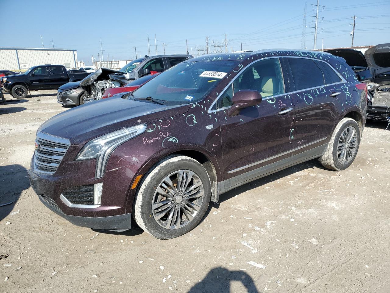 CADILLAC XT5 2017 1gykncrs2hz195455