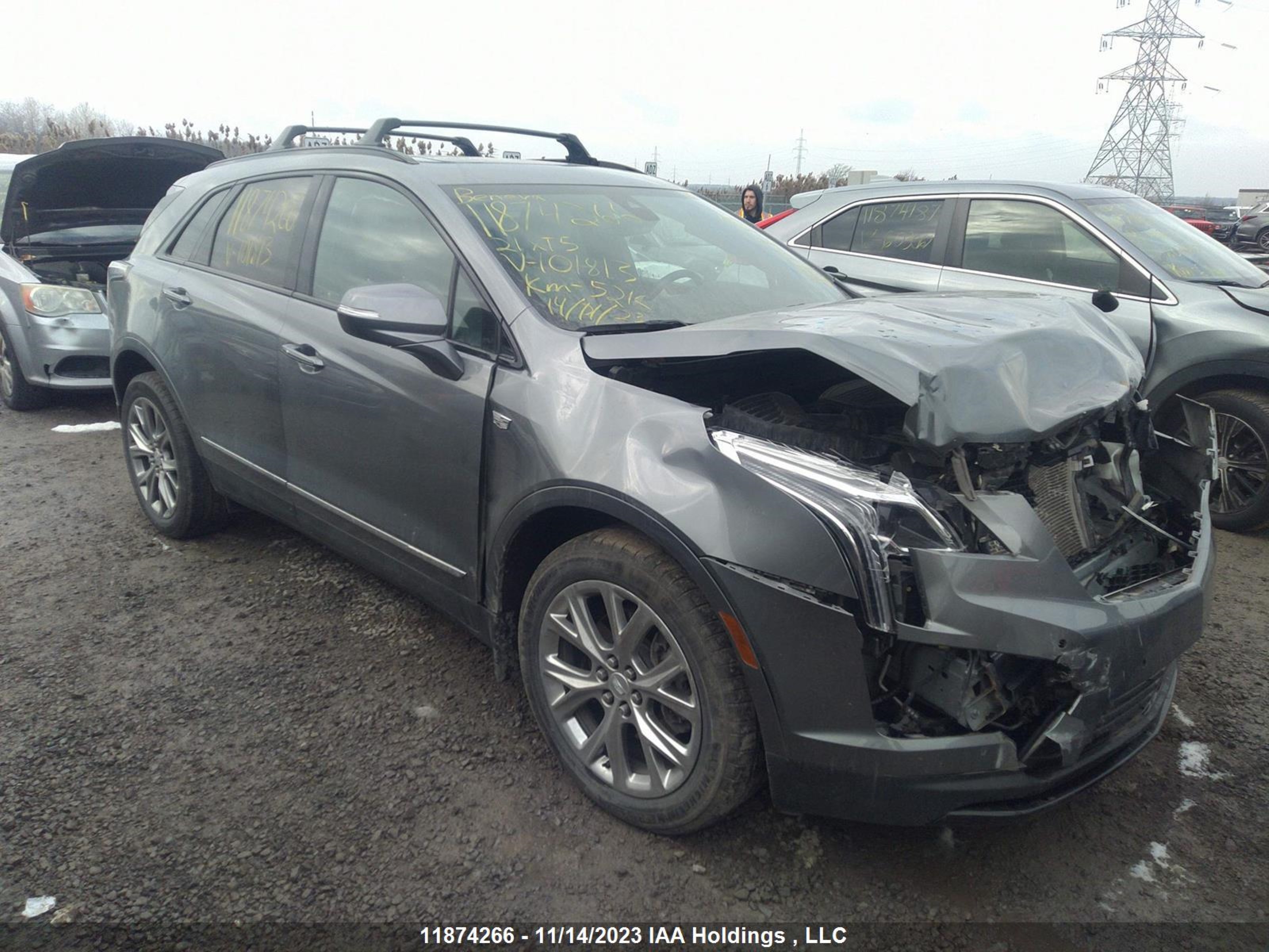 CADILLAC XT5 2021 1gykngrs3mz101813