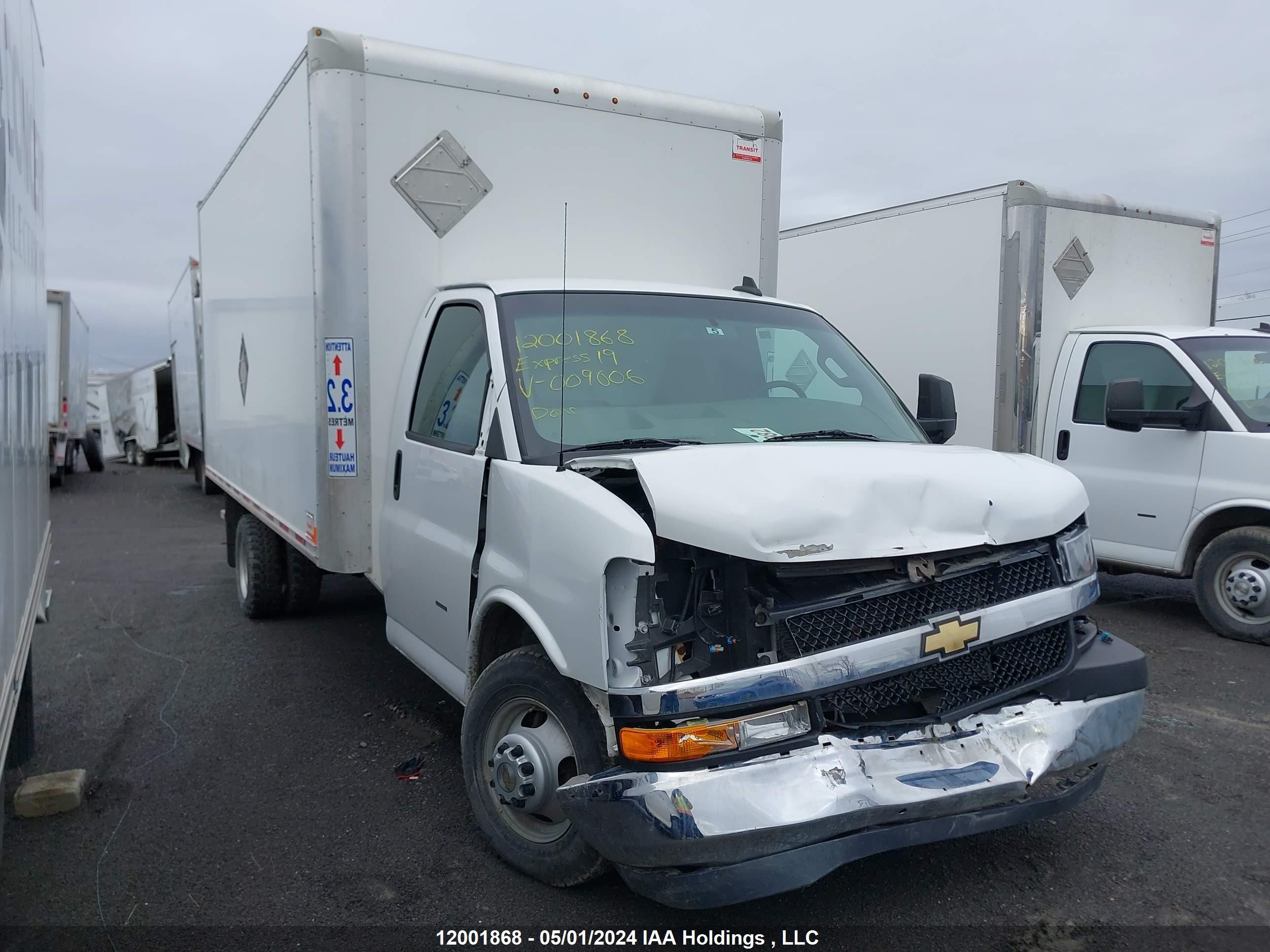 CHEVROLET EXPRESS 2019 1ha3gtcg5kn009006