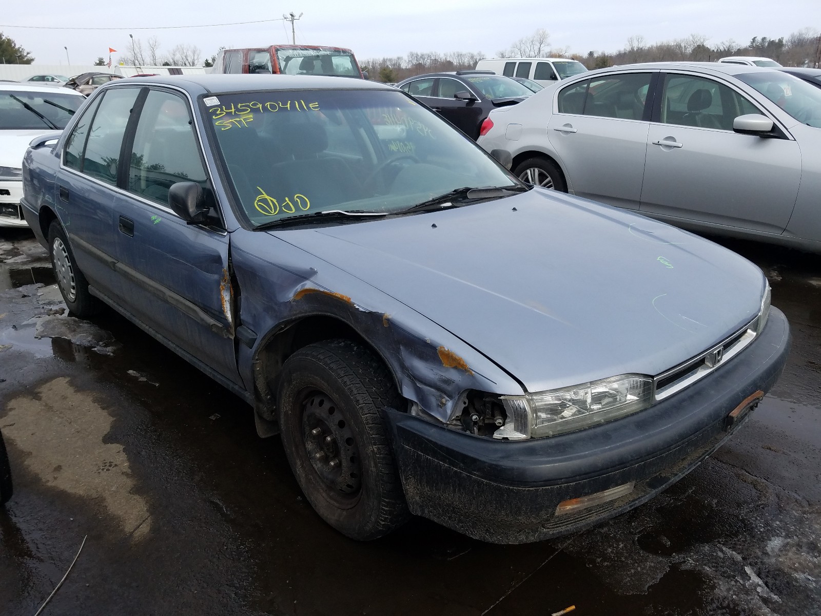 HONDA ACCORD DX 1991 1hgcb7643ma168551