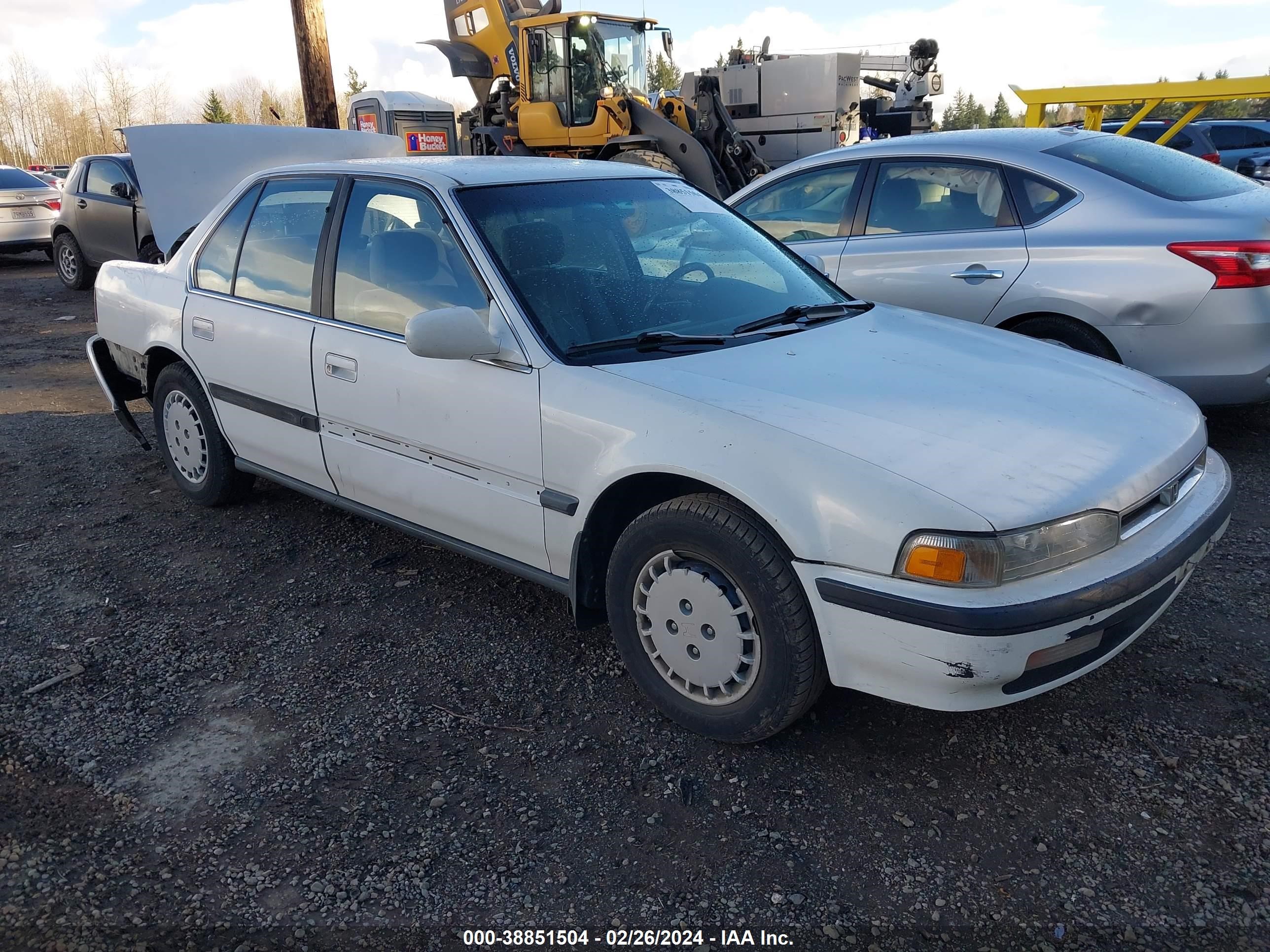 HONDA ACCORD 1991 1hgcb7652ma176777