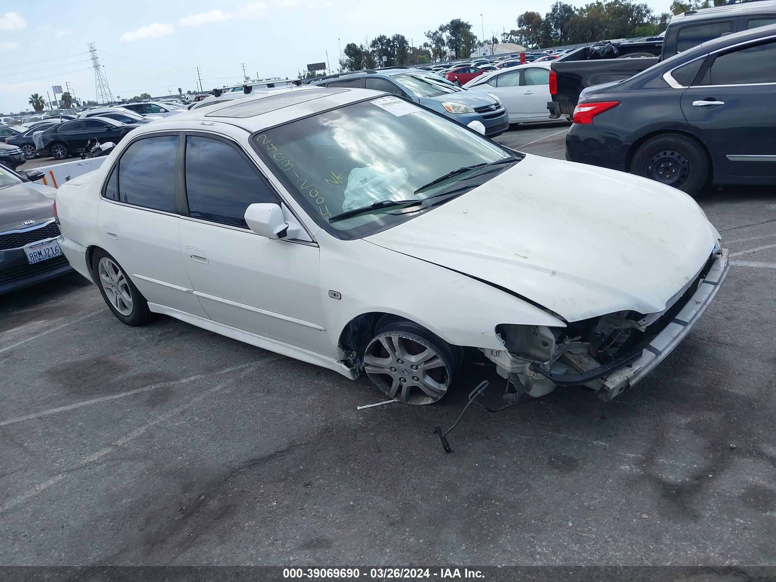 HONDA ACCORD 2001 1hgcg16521a069058