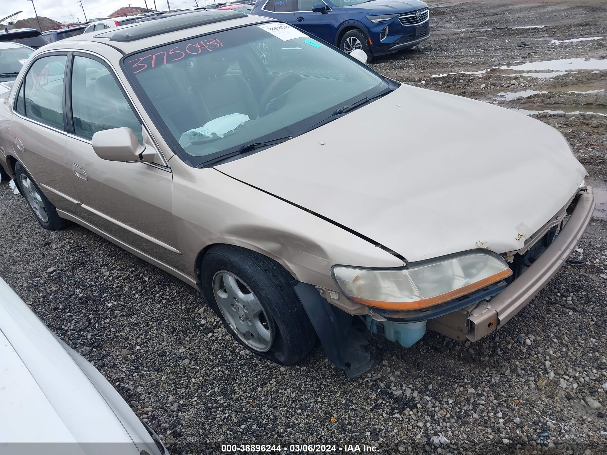 HONDA ACCORD 2000 1hgcg1655ya074992