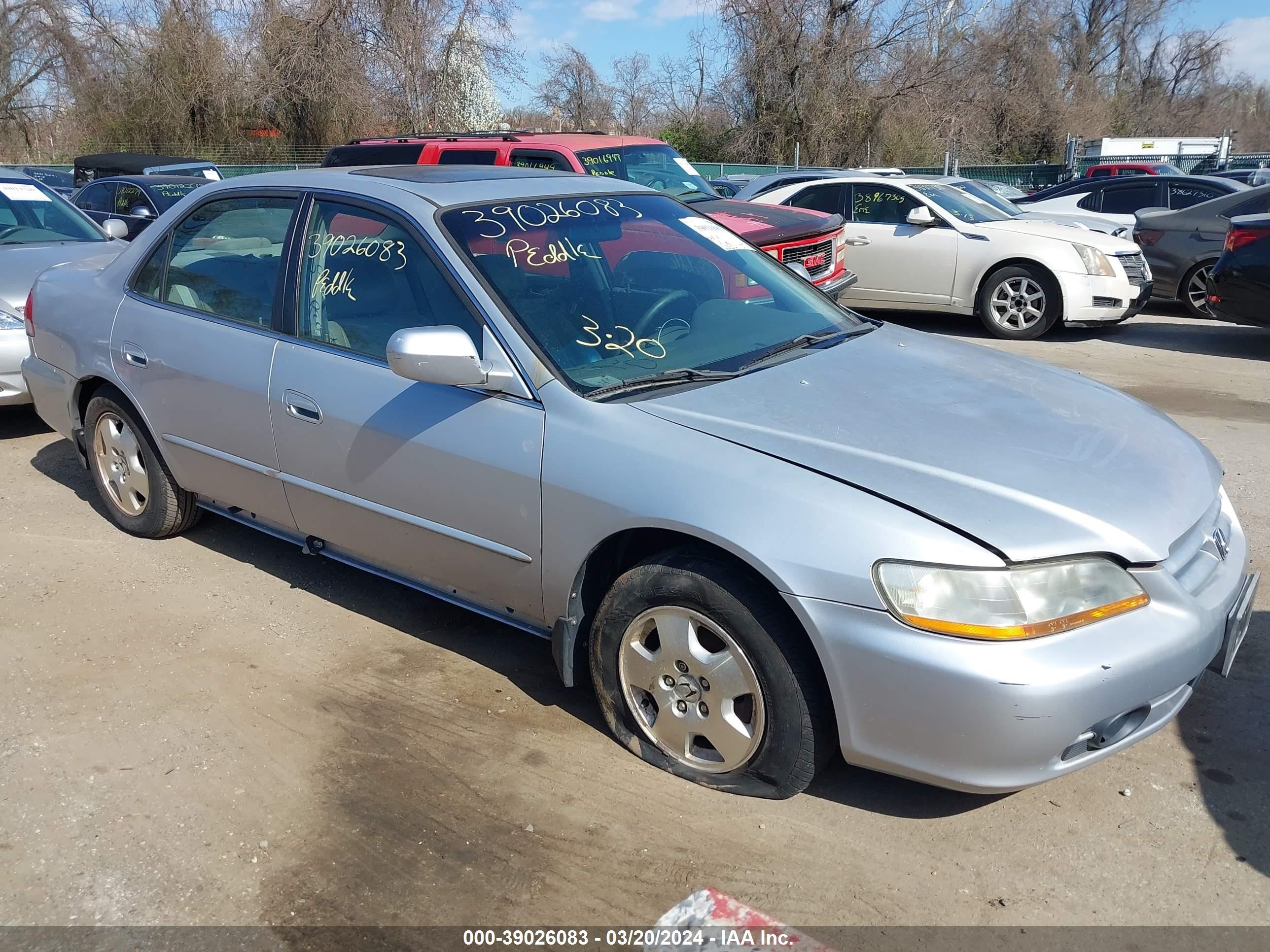 HONDA ACCORD 2001 1hgcg16581a072174