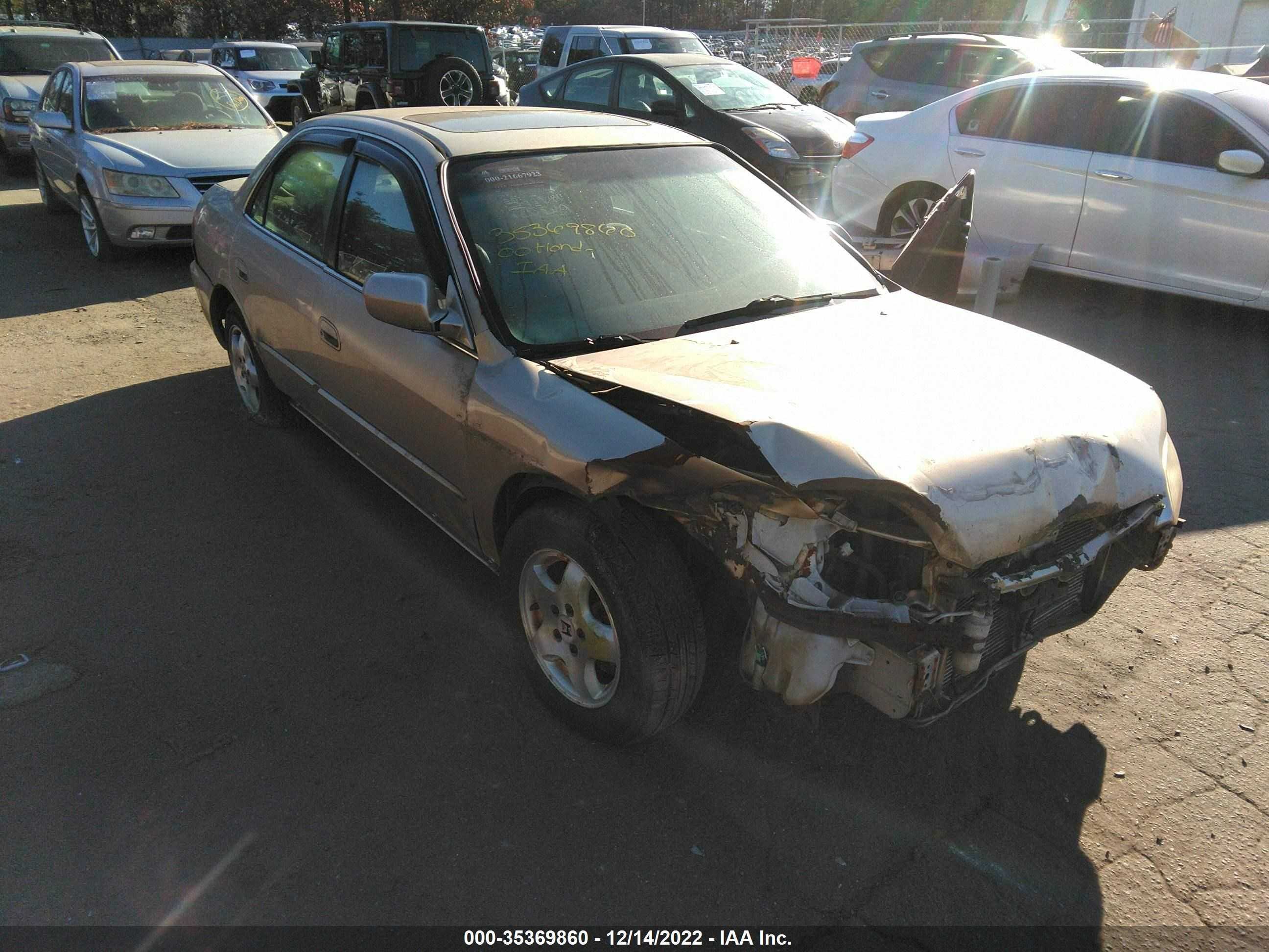 HONDA ACCORD 2000 1hgcg165xya011998