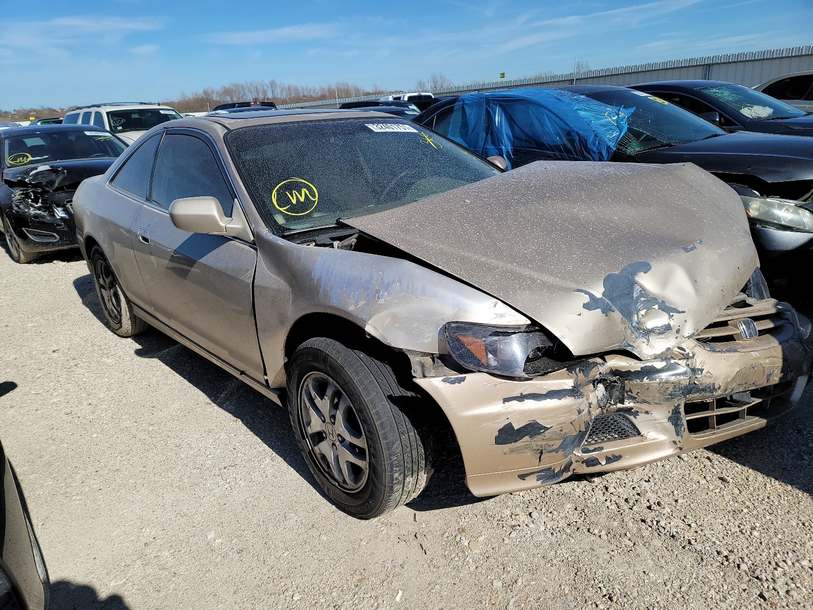 HONDA ACCORD EX 2002 1hgcg22582a031041