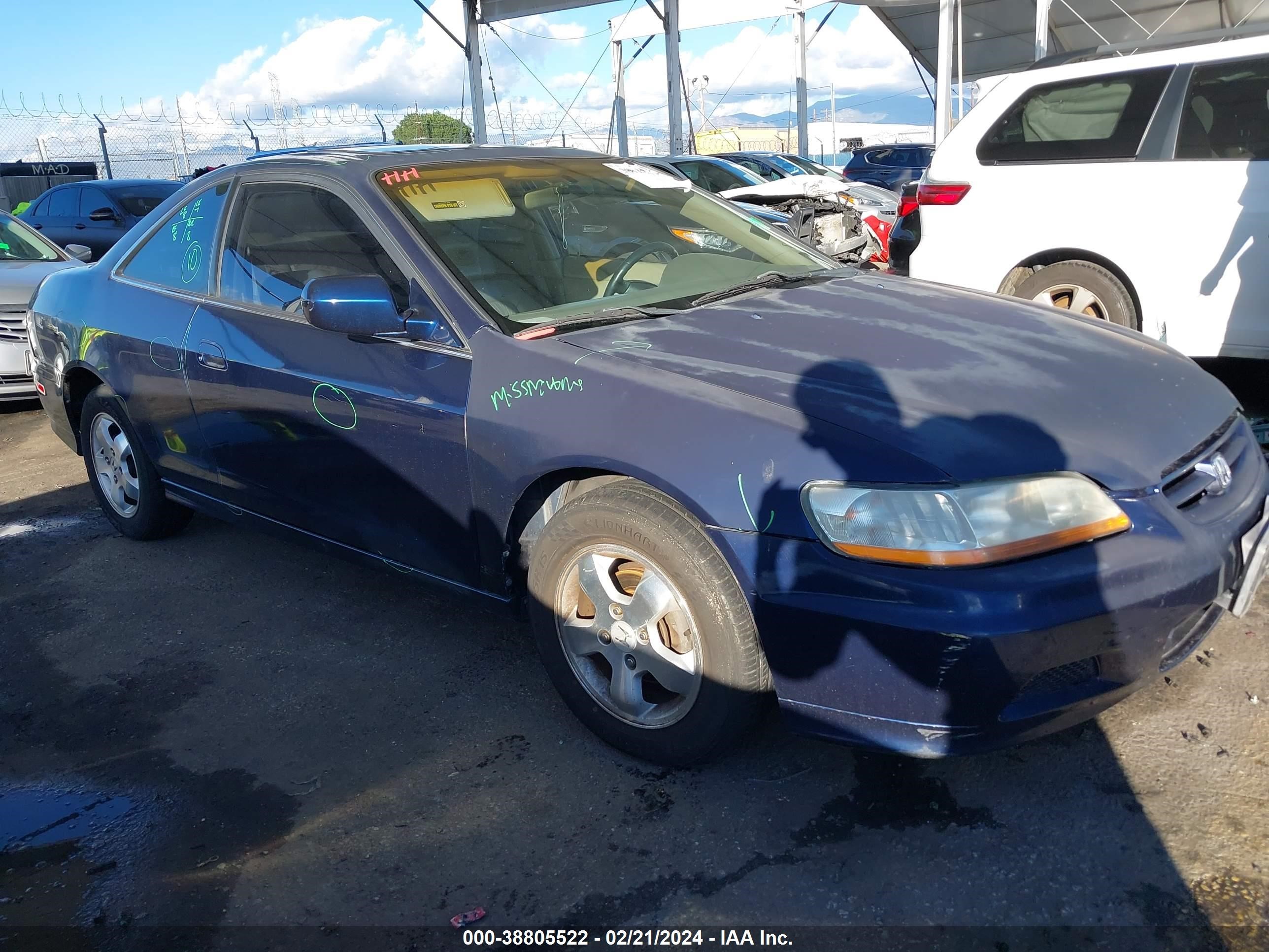 HONDA ACCORD 2002 1hgcg327x2a012868