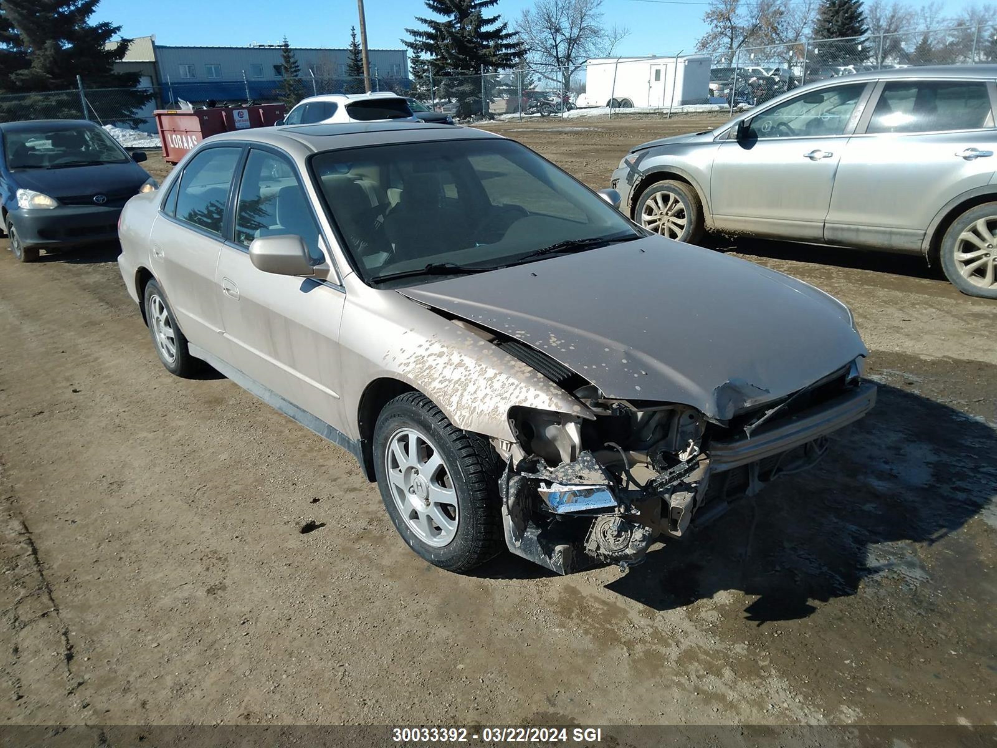 HONDA ACCORD 2002 1hgcg56752a809728