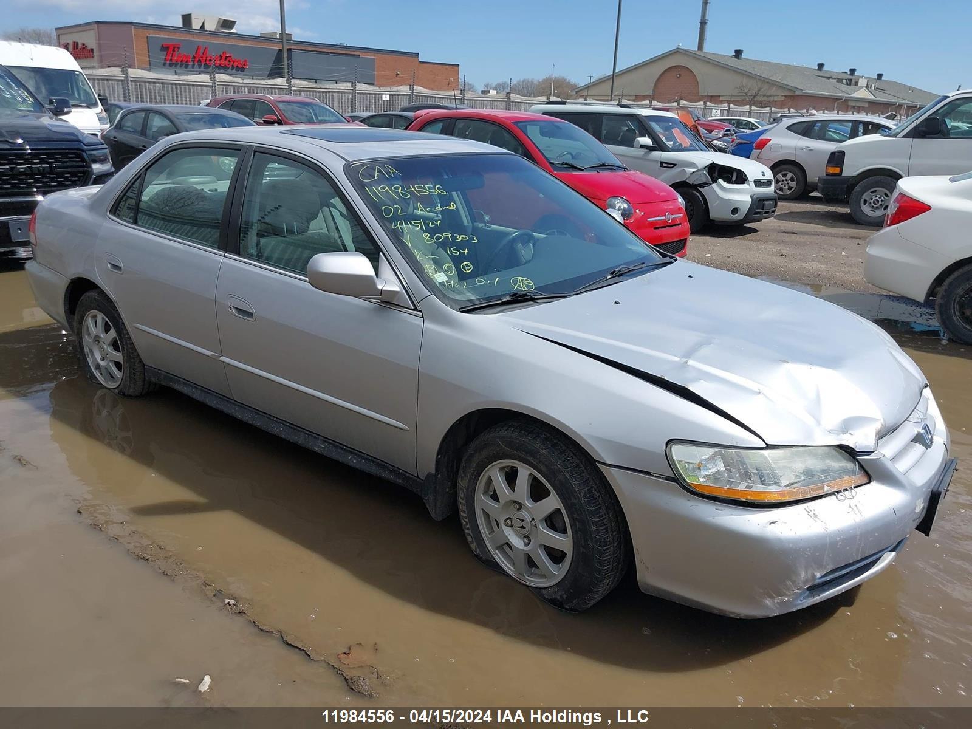 HONDA ACCORD 2002 1hgcg56762a809303