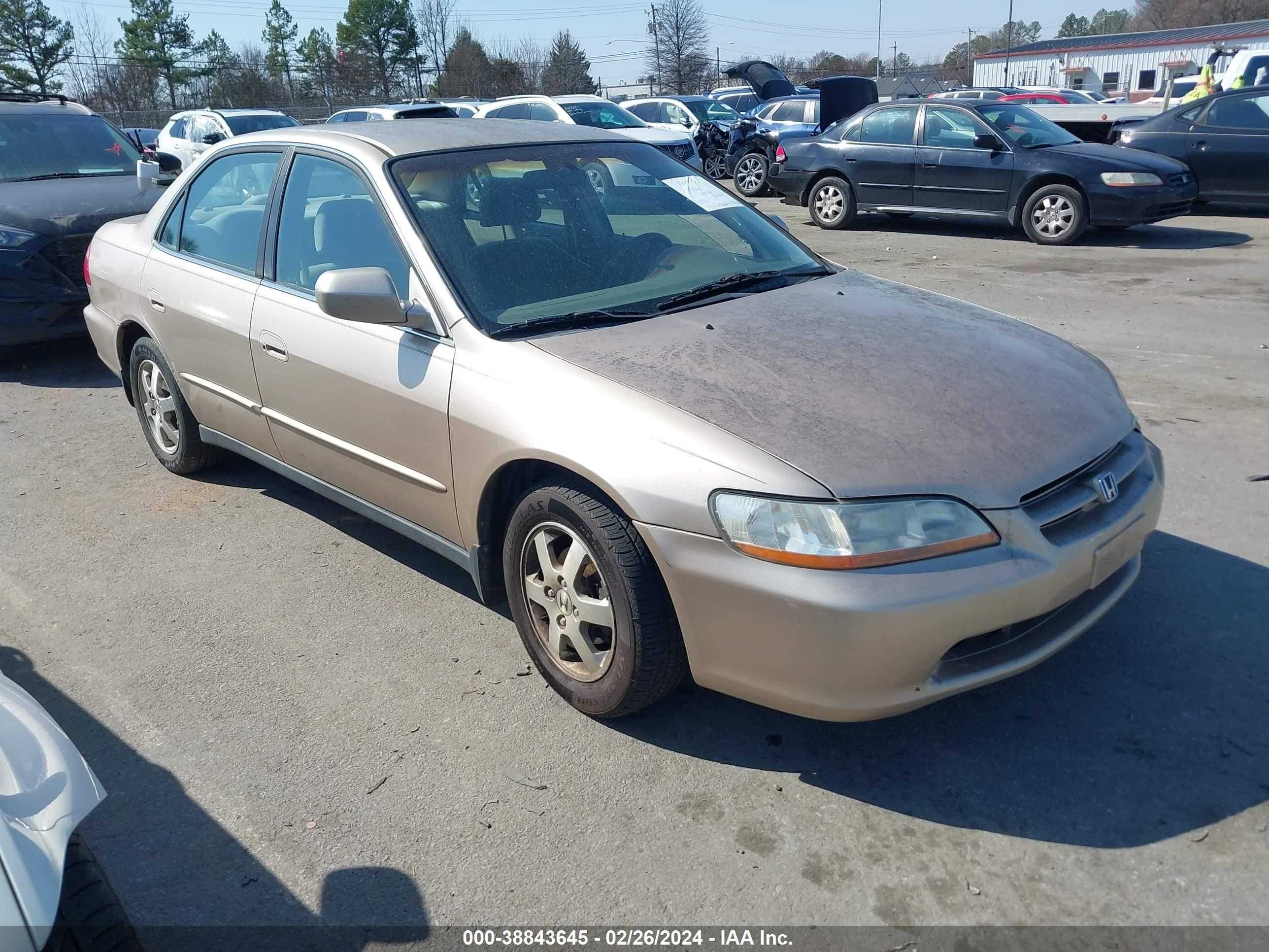 HONDA ACCORD 2000 1hgcg669xya101278