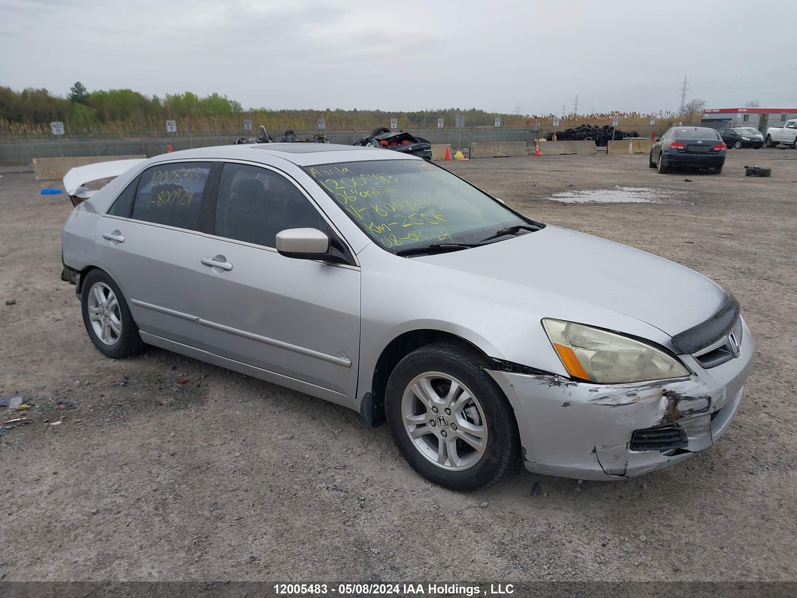 HONDA ACCORD 2006 1hgcm55836a800924