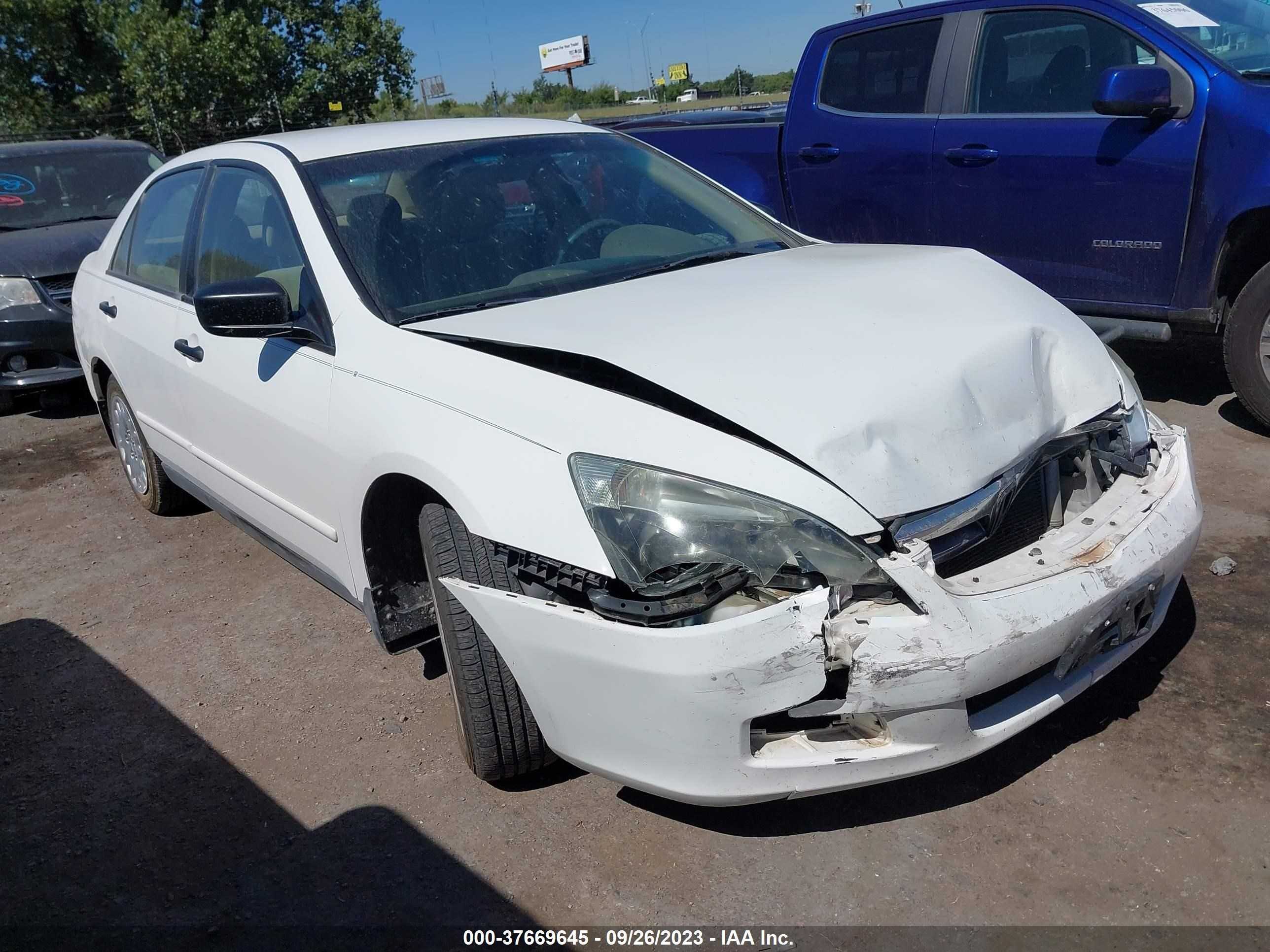 HONDA ACCORD 2007 1hgcm56117a210773