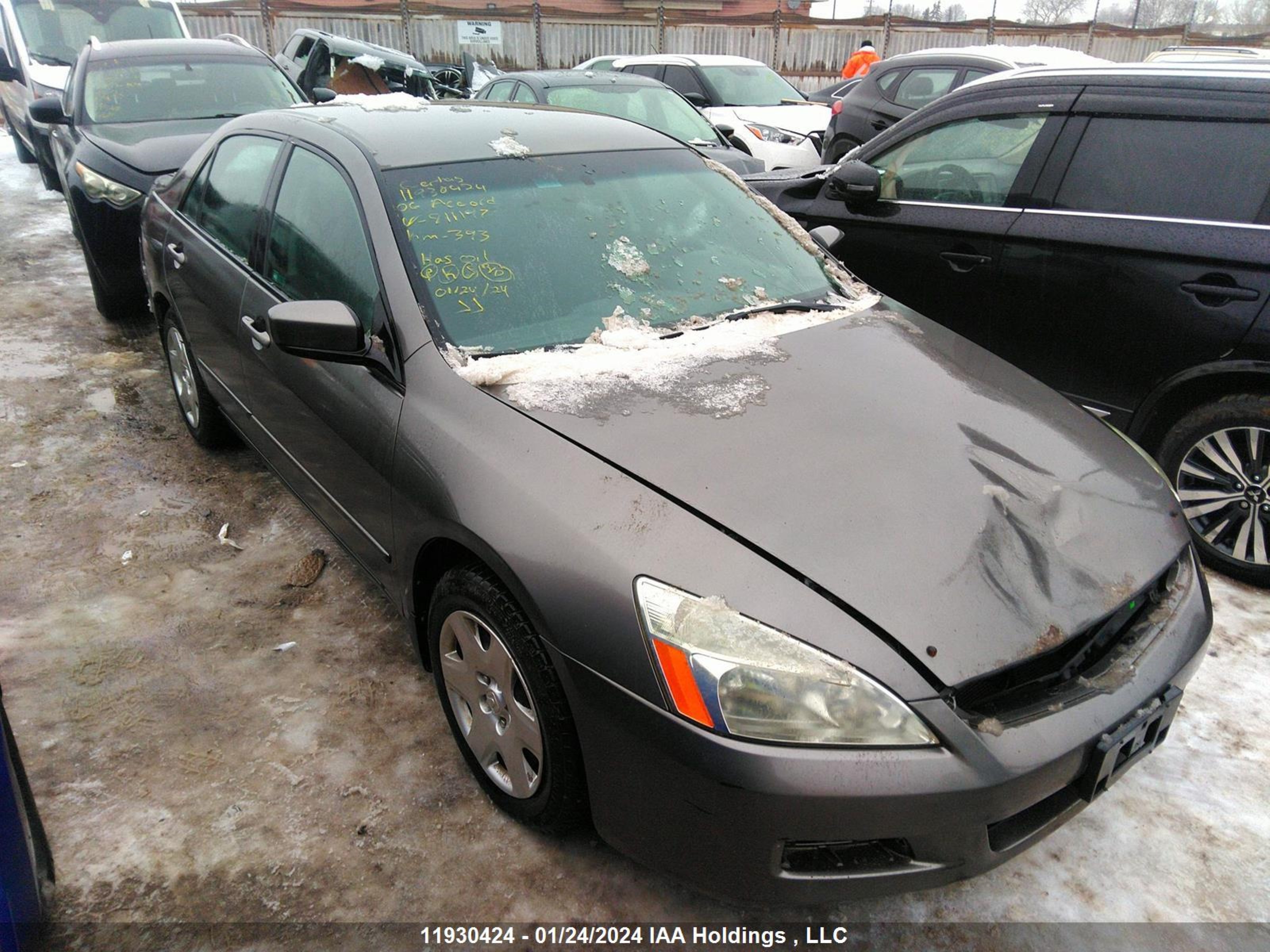 HONDA ACCORD 2006 1hgcm56176a811197