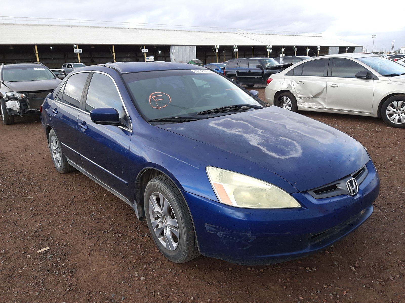 HONDA ACCORD LX 2004 1hgcm56374a148356