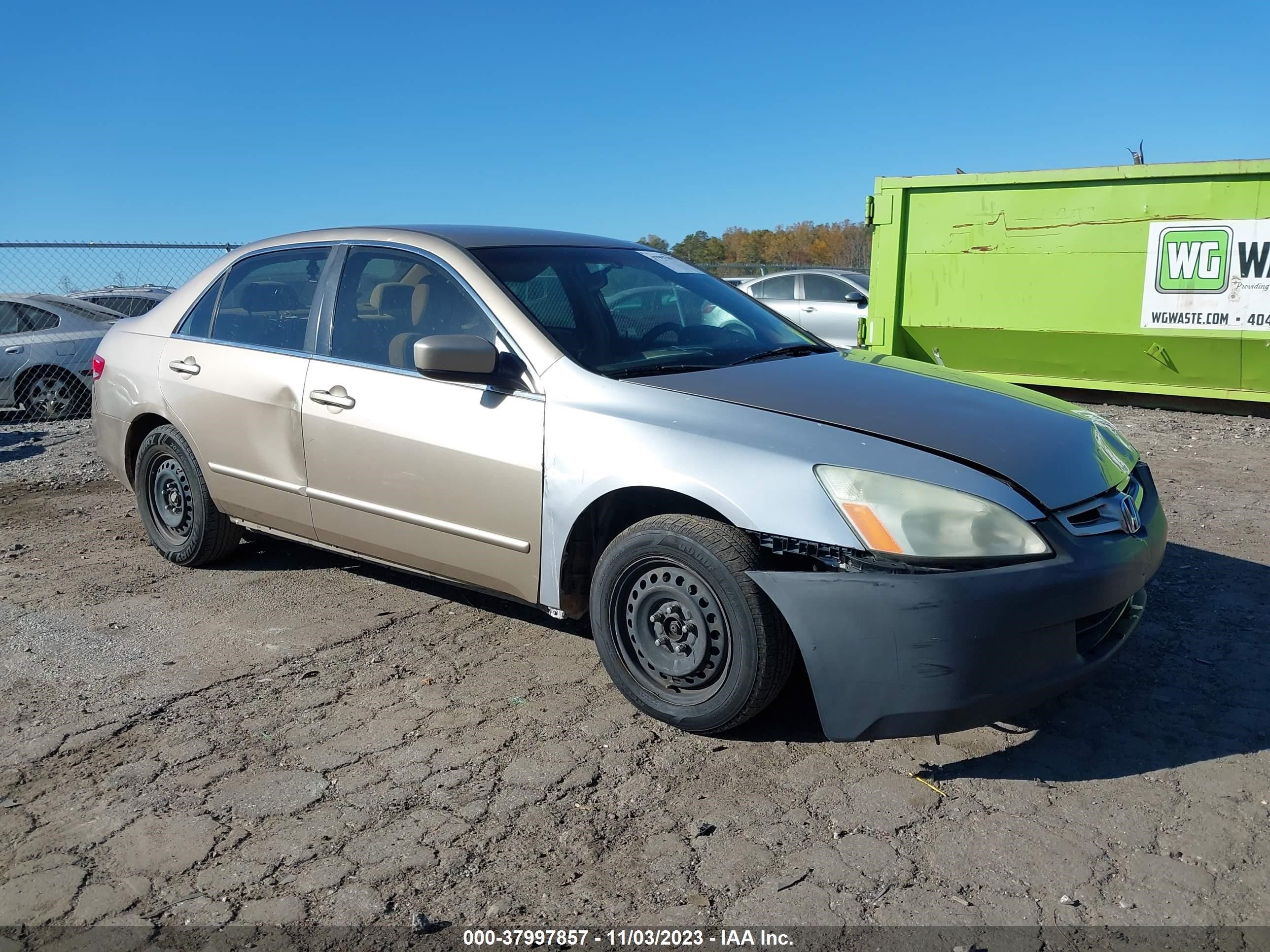 HONDA ACCORD 2003 1hgcm56393a131248