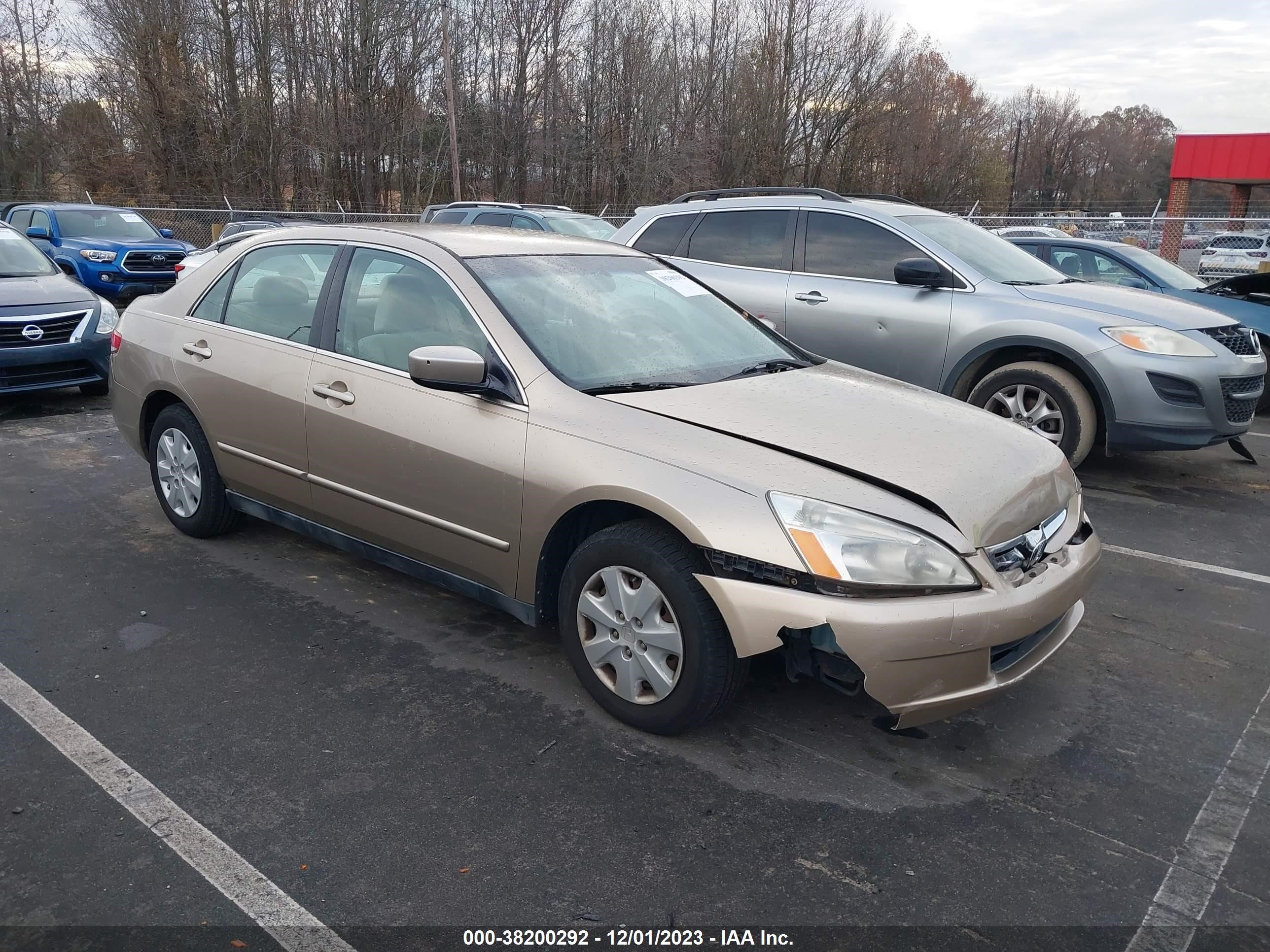 HONDA ACCORD 2003 1hgcm56393a145957