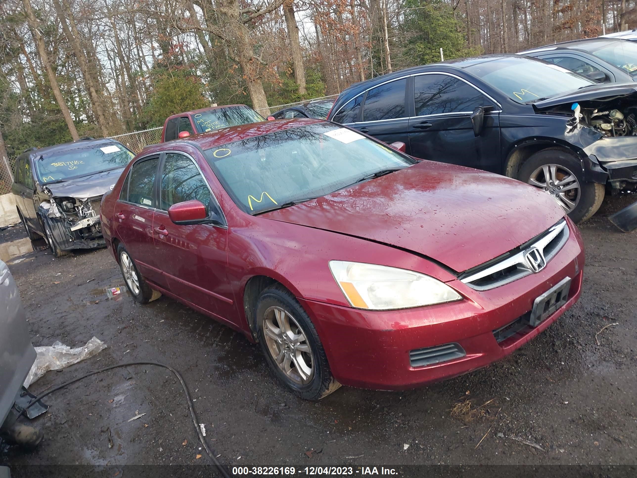 HONDA ACCORD 2006 1hgcm56396a101588