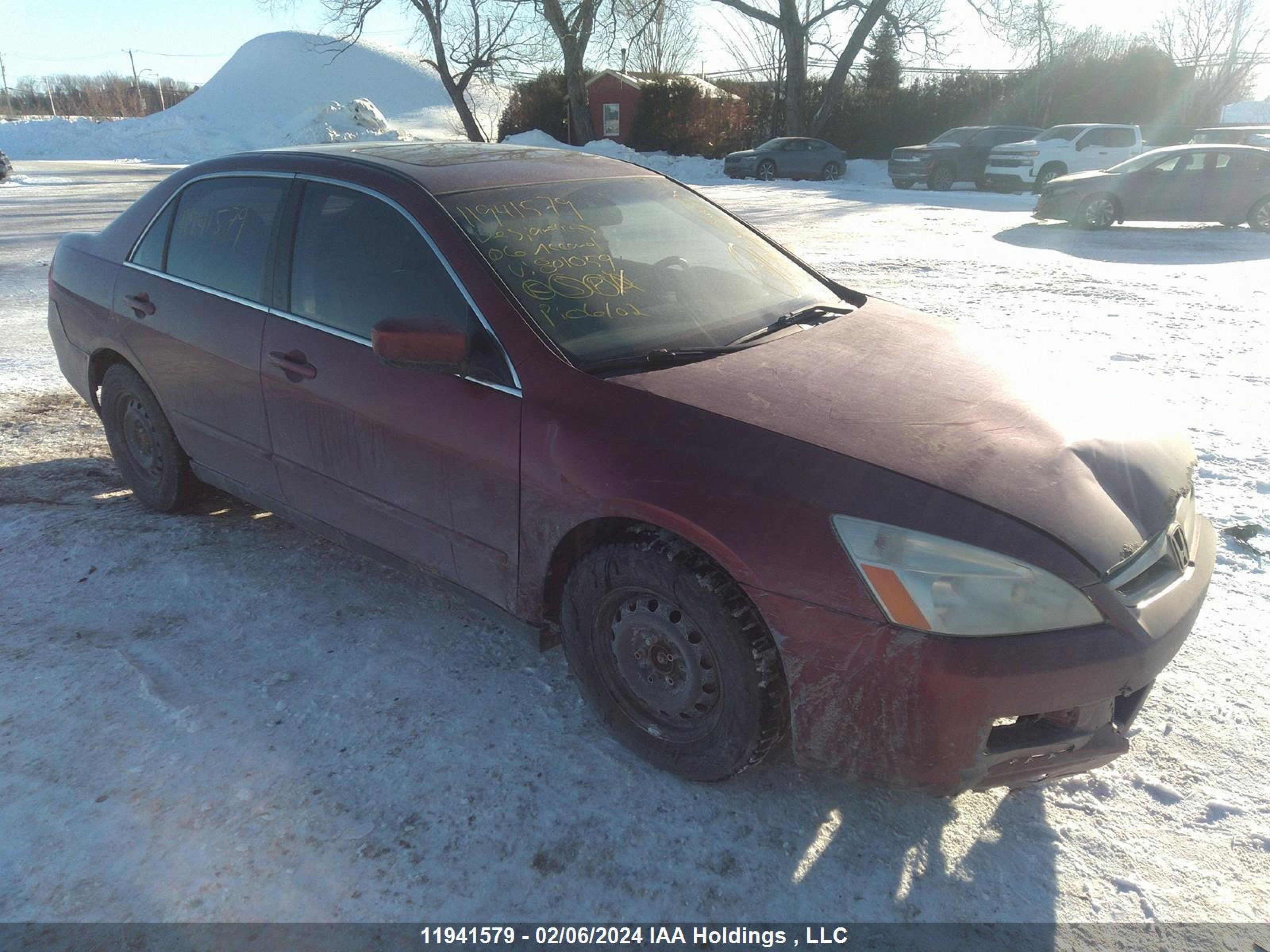 HONDA ACCORD 2006 1hgcm56396a801059