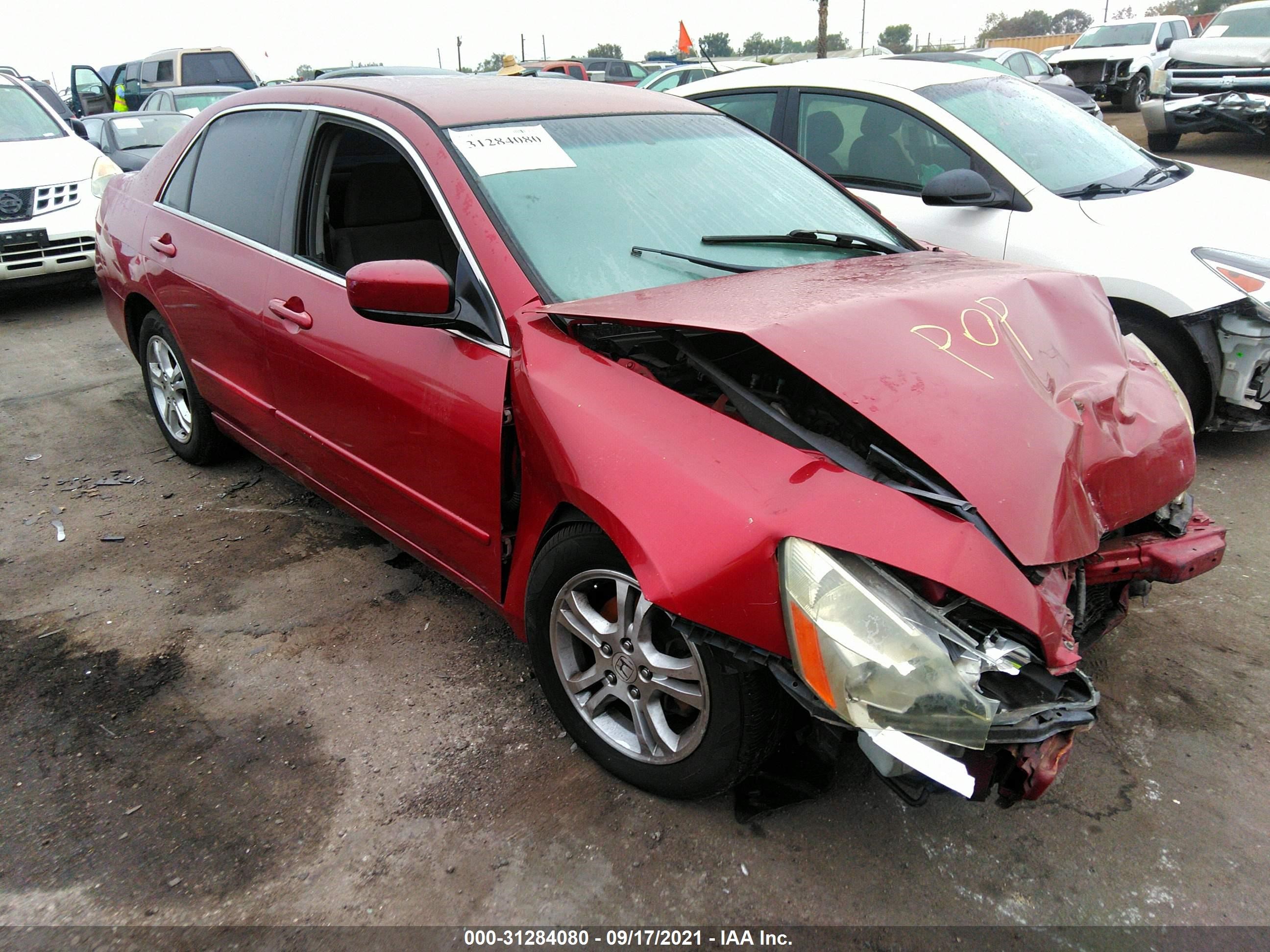 HONDA ACCORD 2007 1hgcm563x7a017121