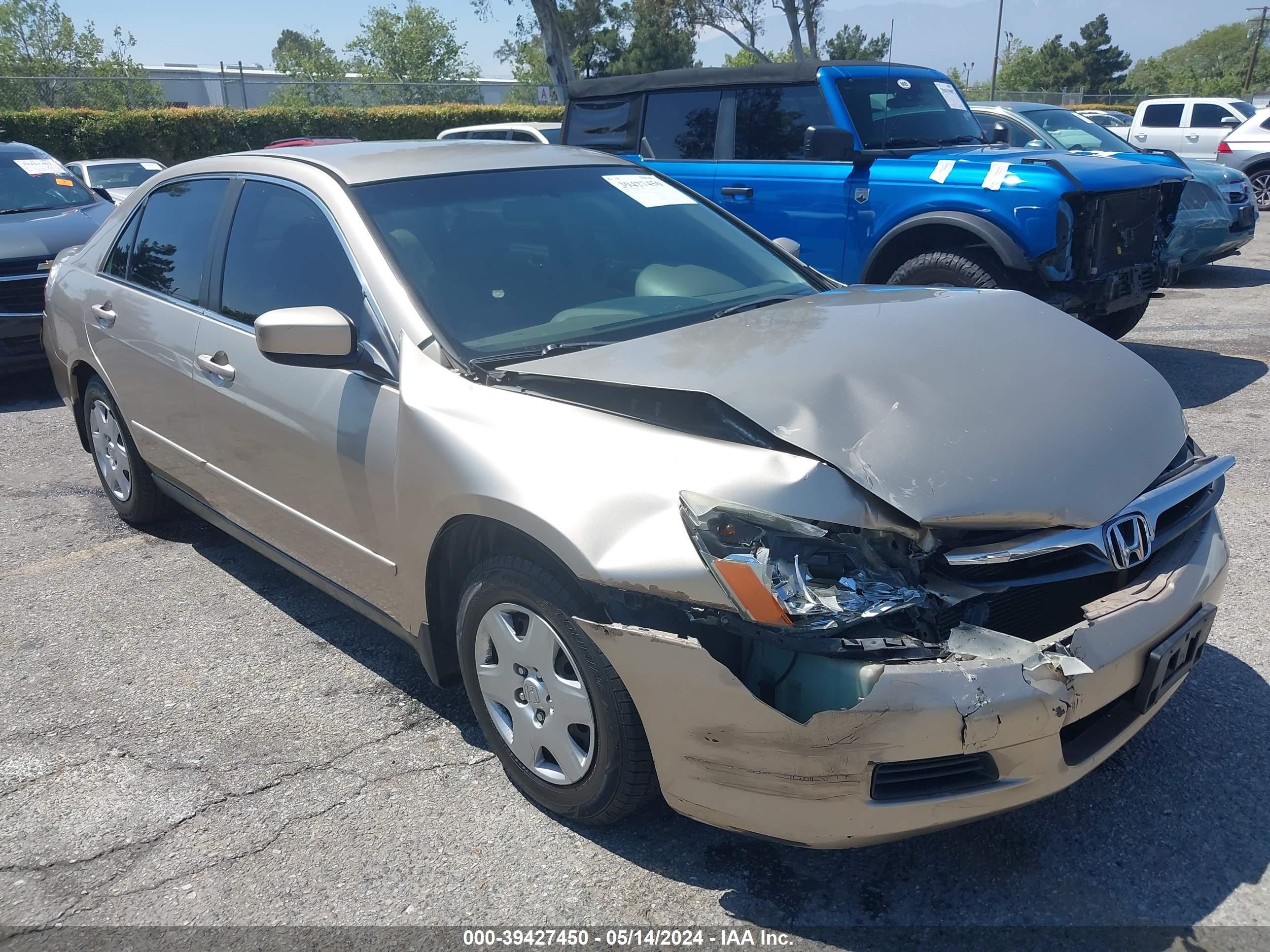 HONDA ACCORD 2007 1hgcm56427a190298