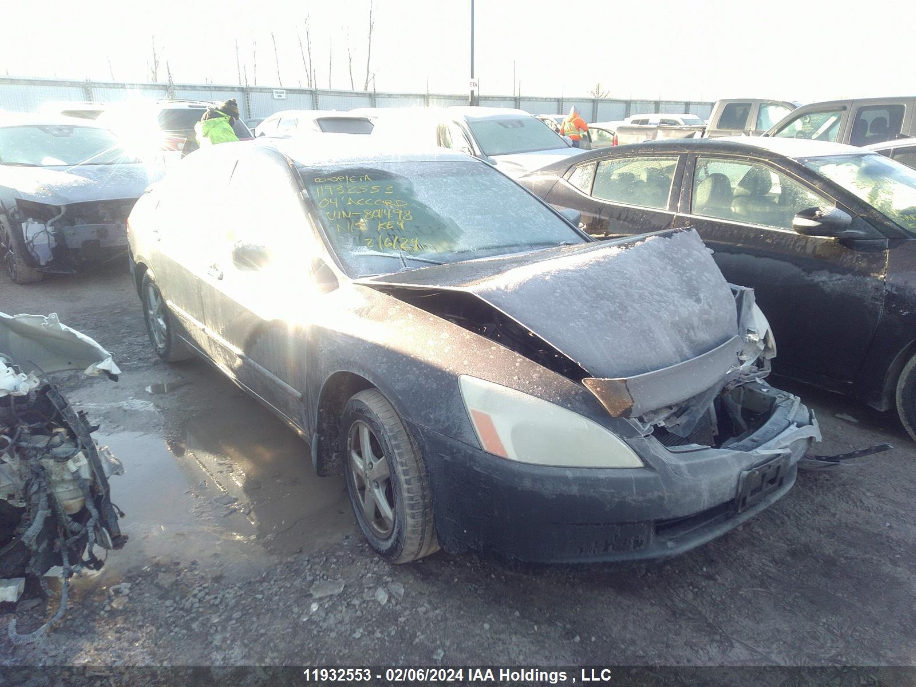 HONDA ACCORD 2004 1hgcm56634a801498