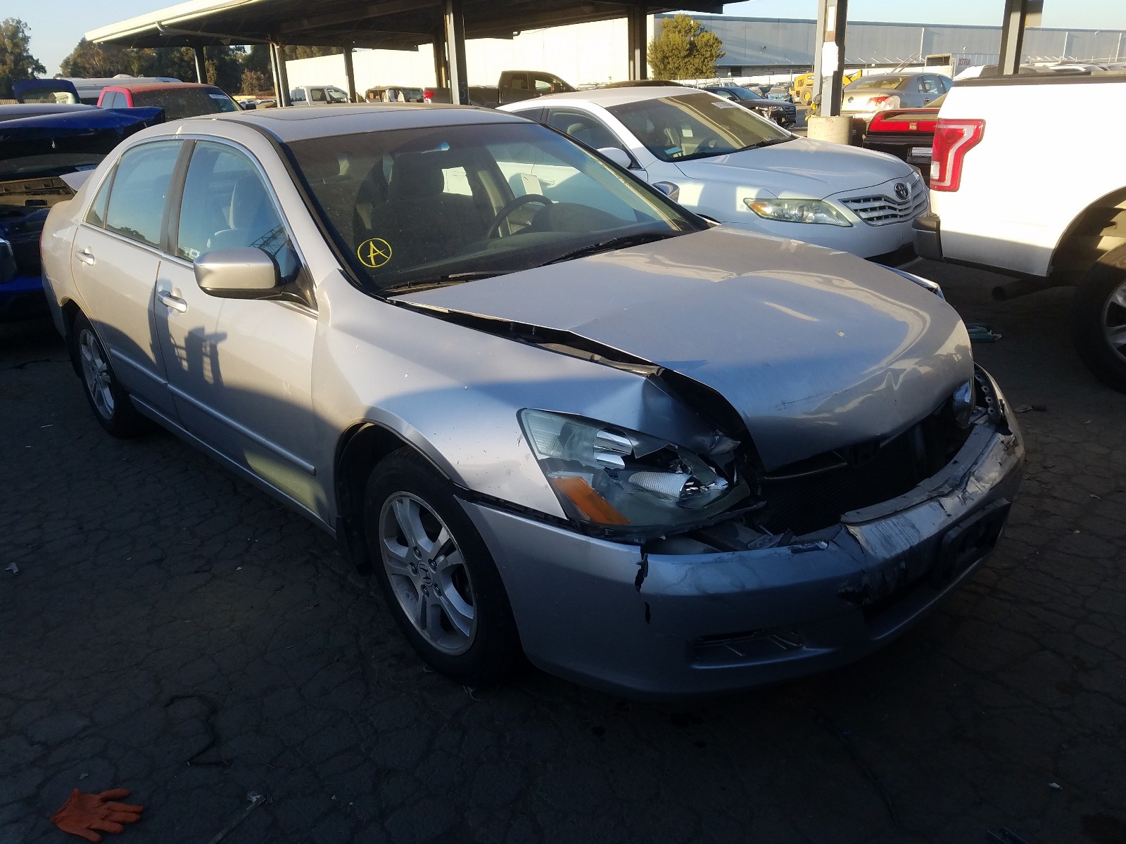 HONDA ACCORD EX 2007 1hgcm56707a129171