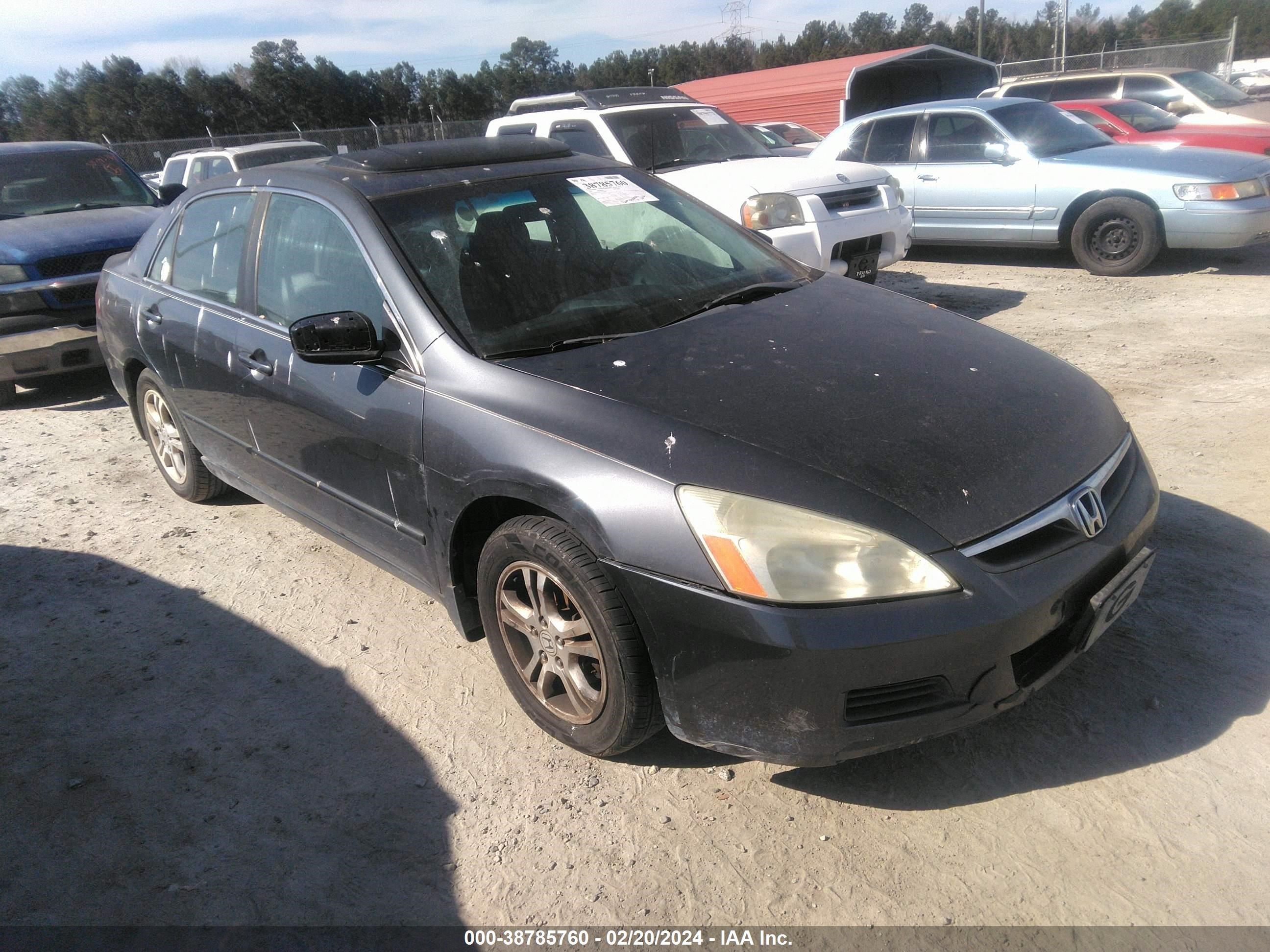 HONDA ACCORD EX 2007 1hgcm56737a228485