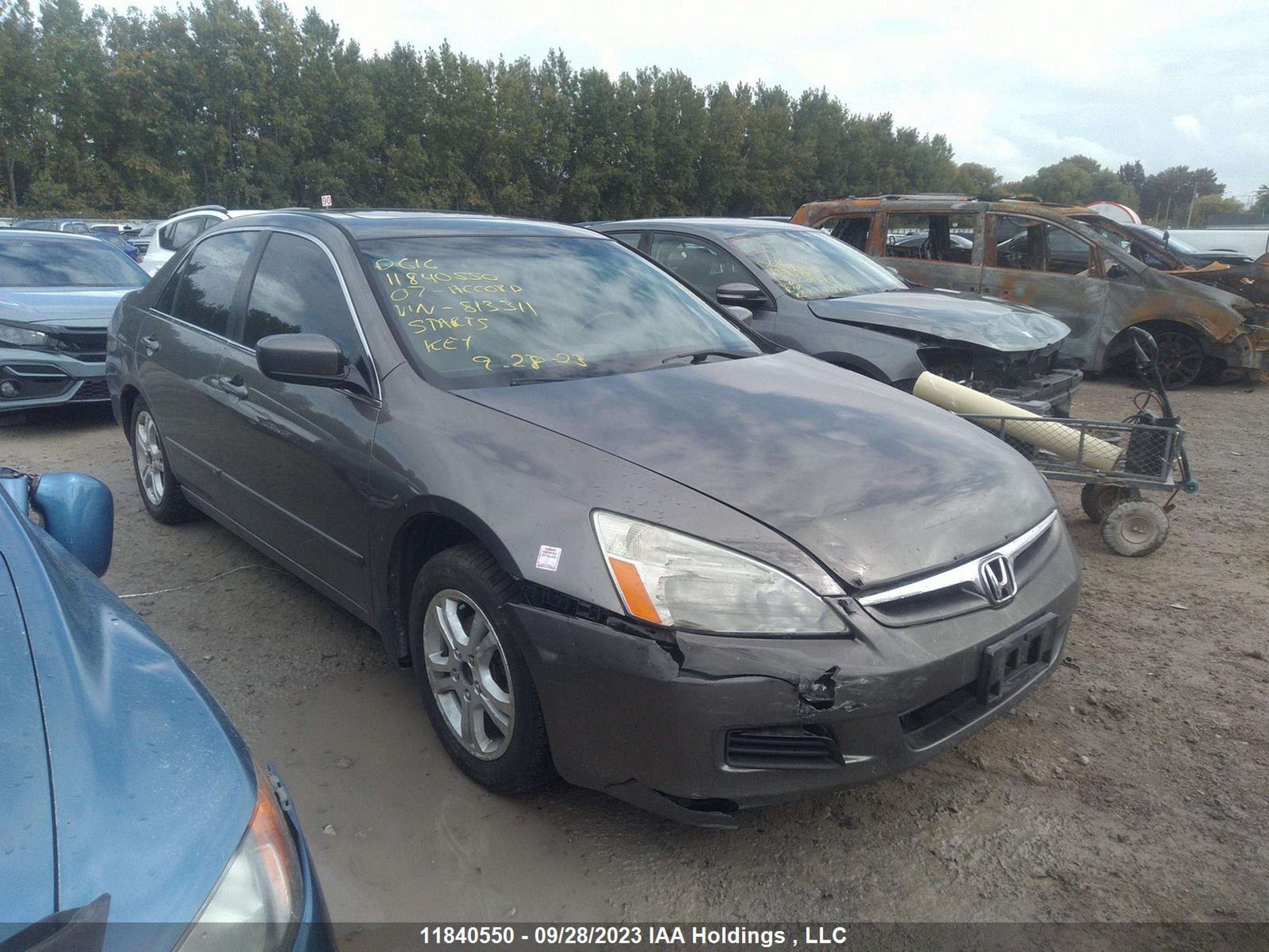 HONDA ACCORD 2007 1hgcm56737a813311