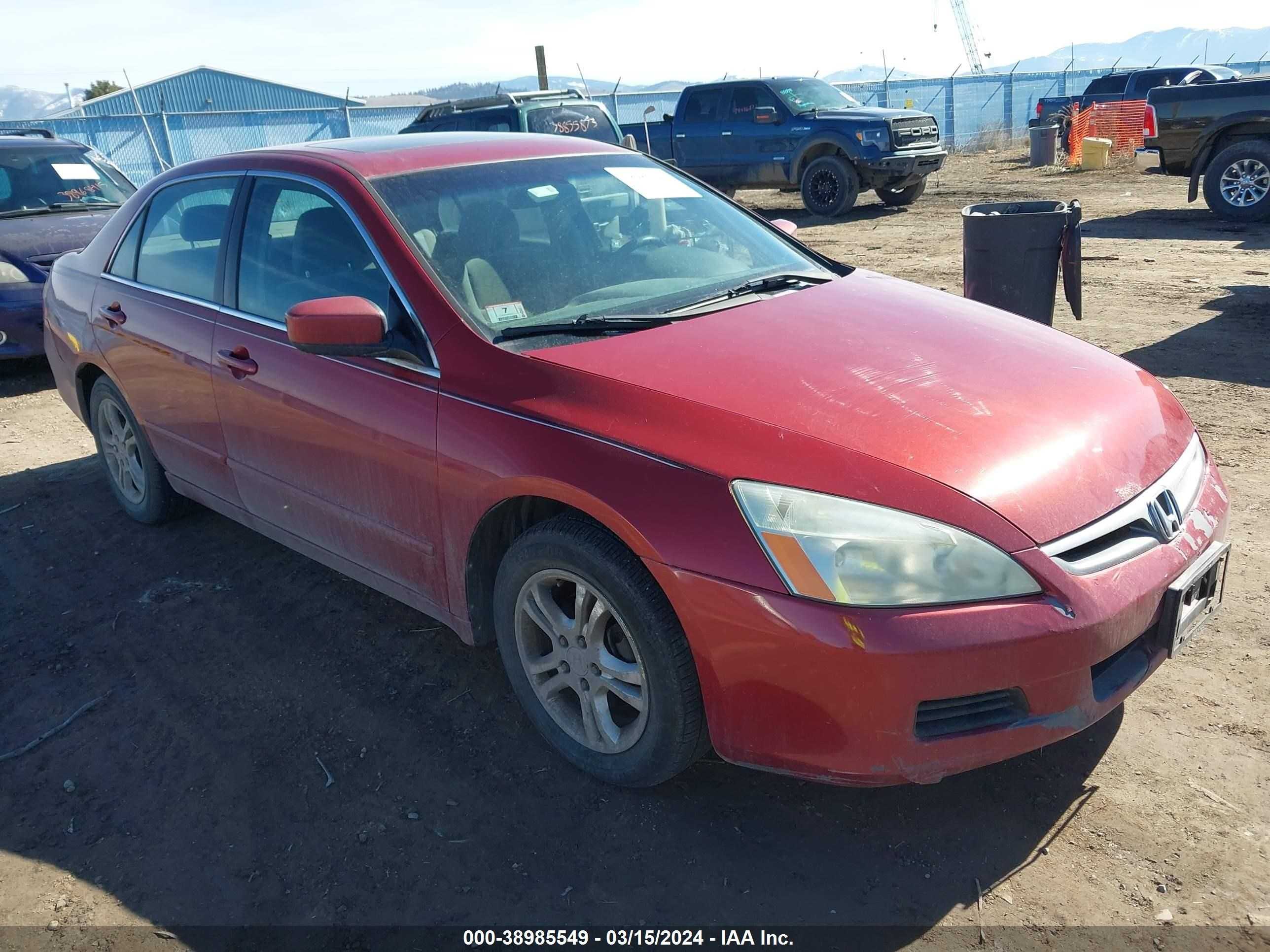 HONDA ACCORD 2007 1hgcm56747a006005