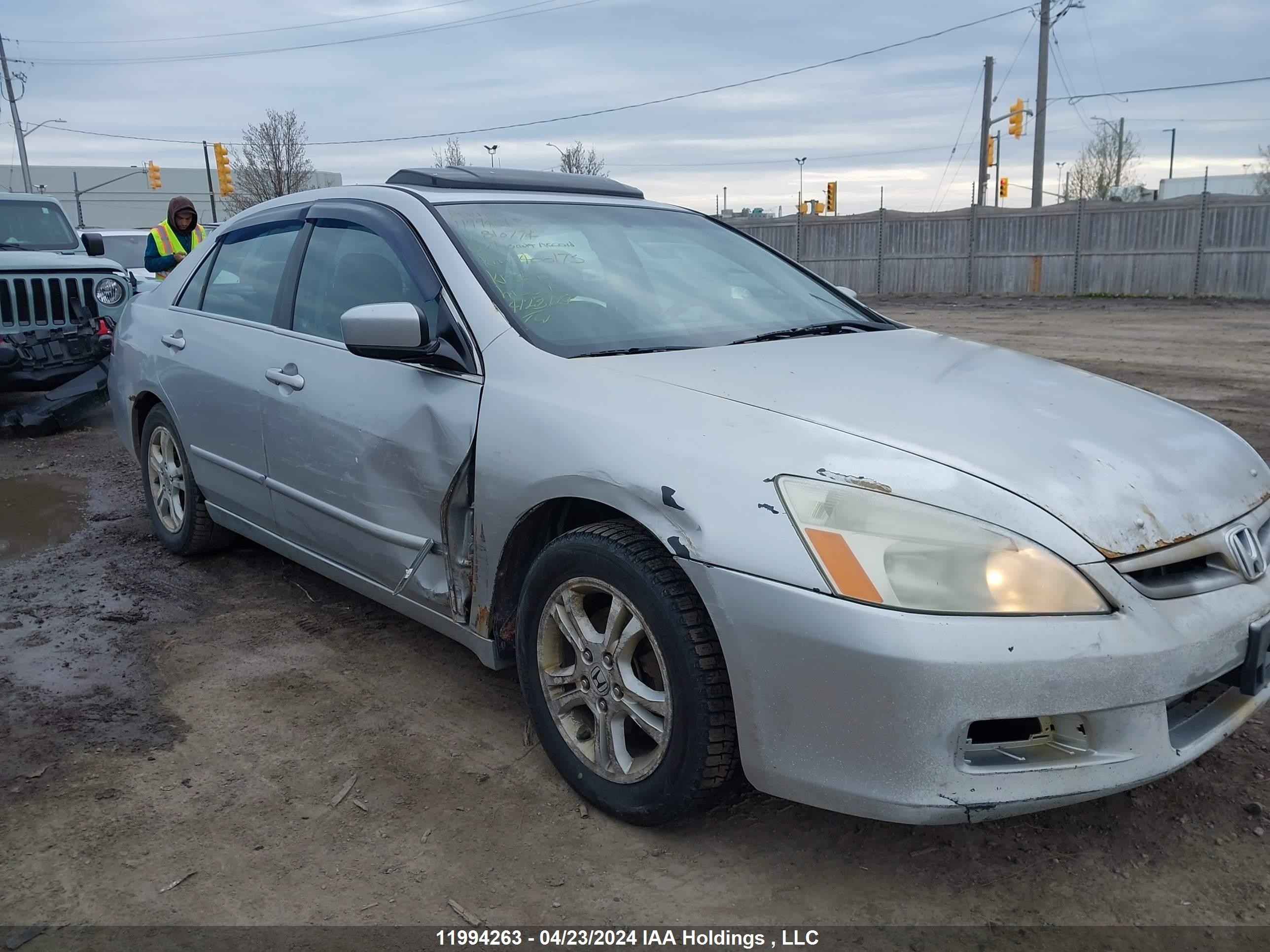 HONDA ACCORD 2007 1hgcm56767a810774