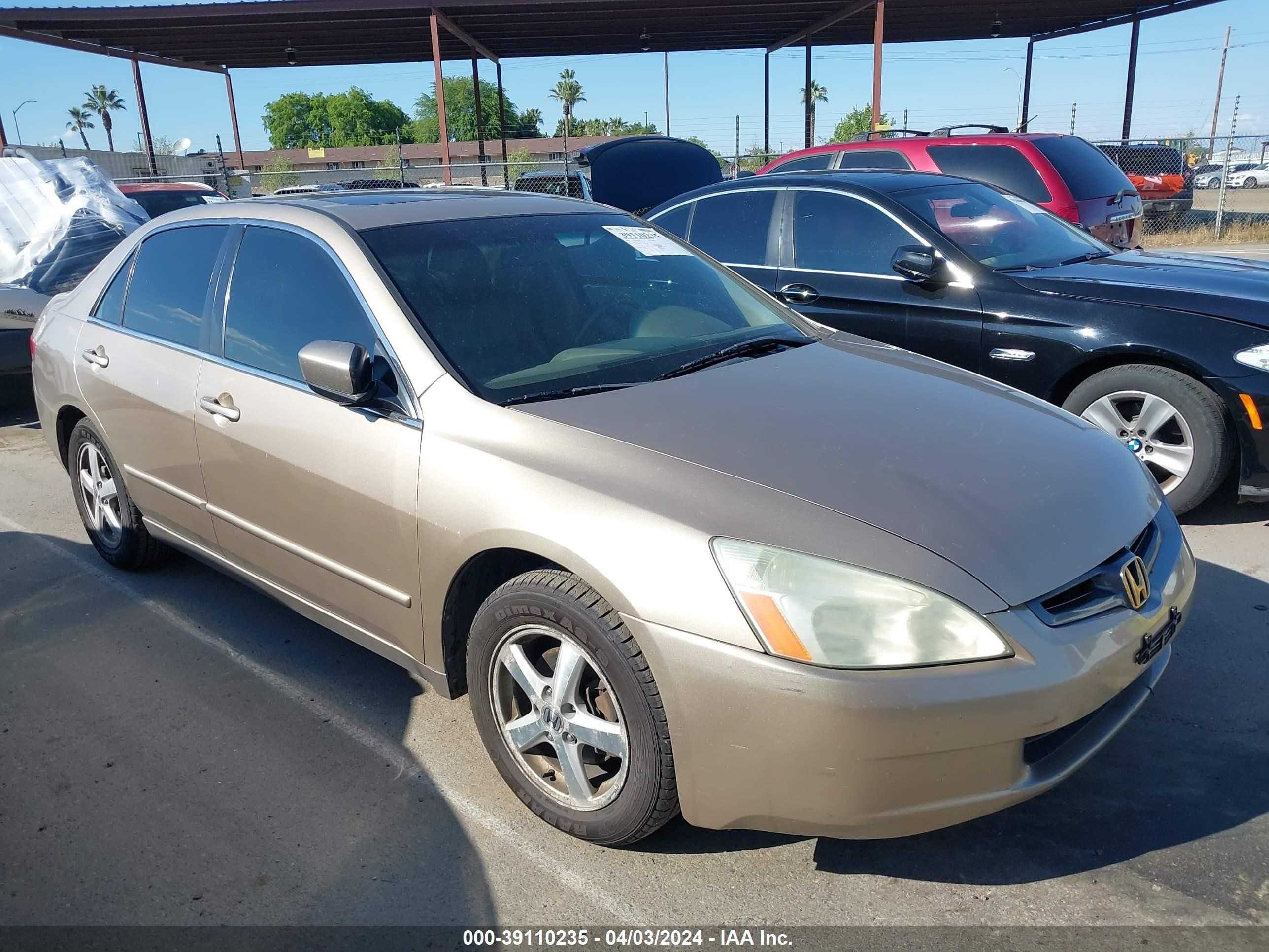 HONDA ACCORD 2003 1hgcm567x3a138051