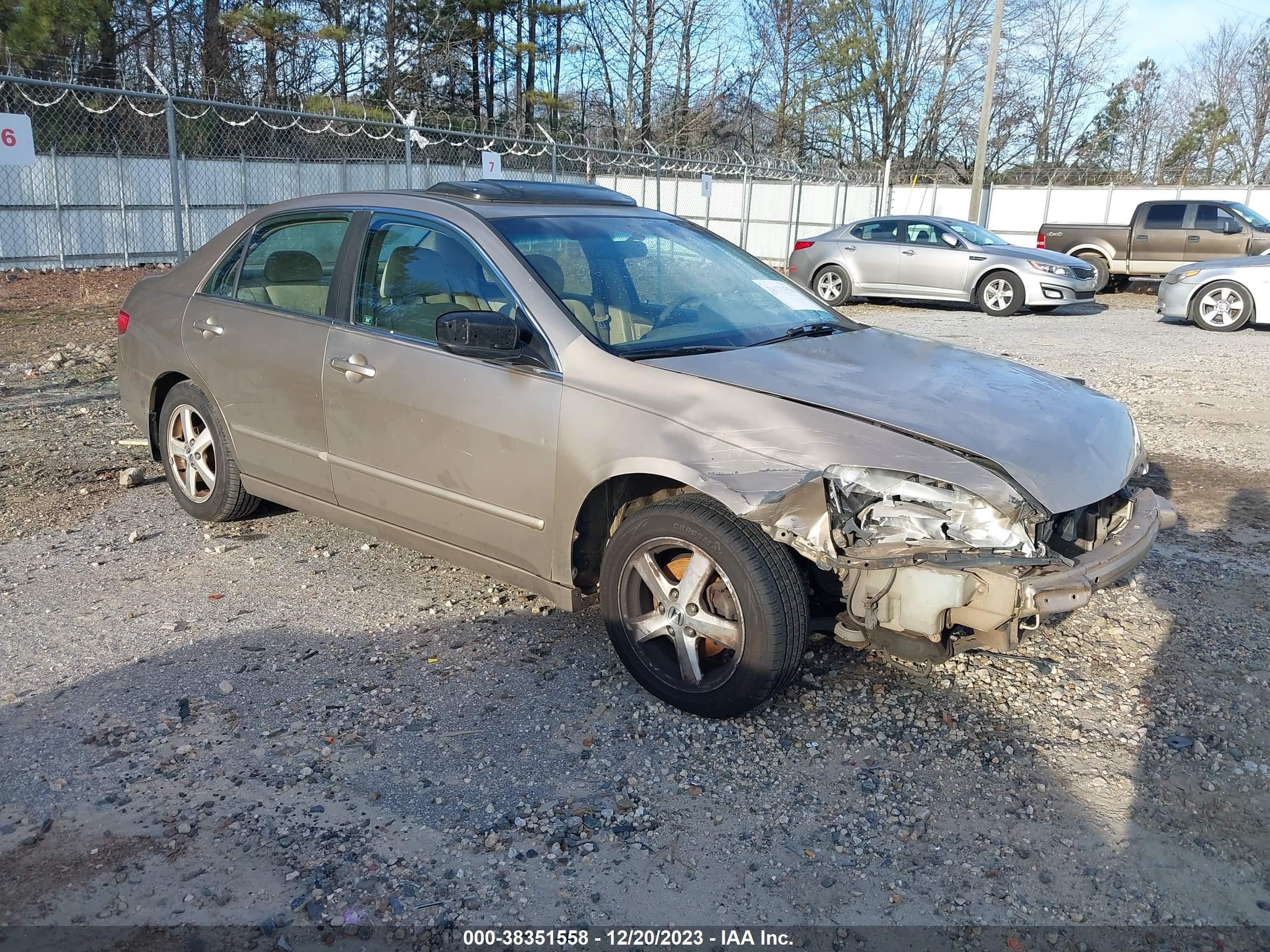 HONDA ACCORD 2005 1hgcm567x5a047459