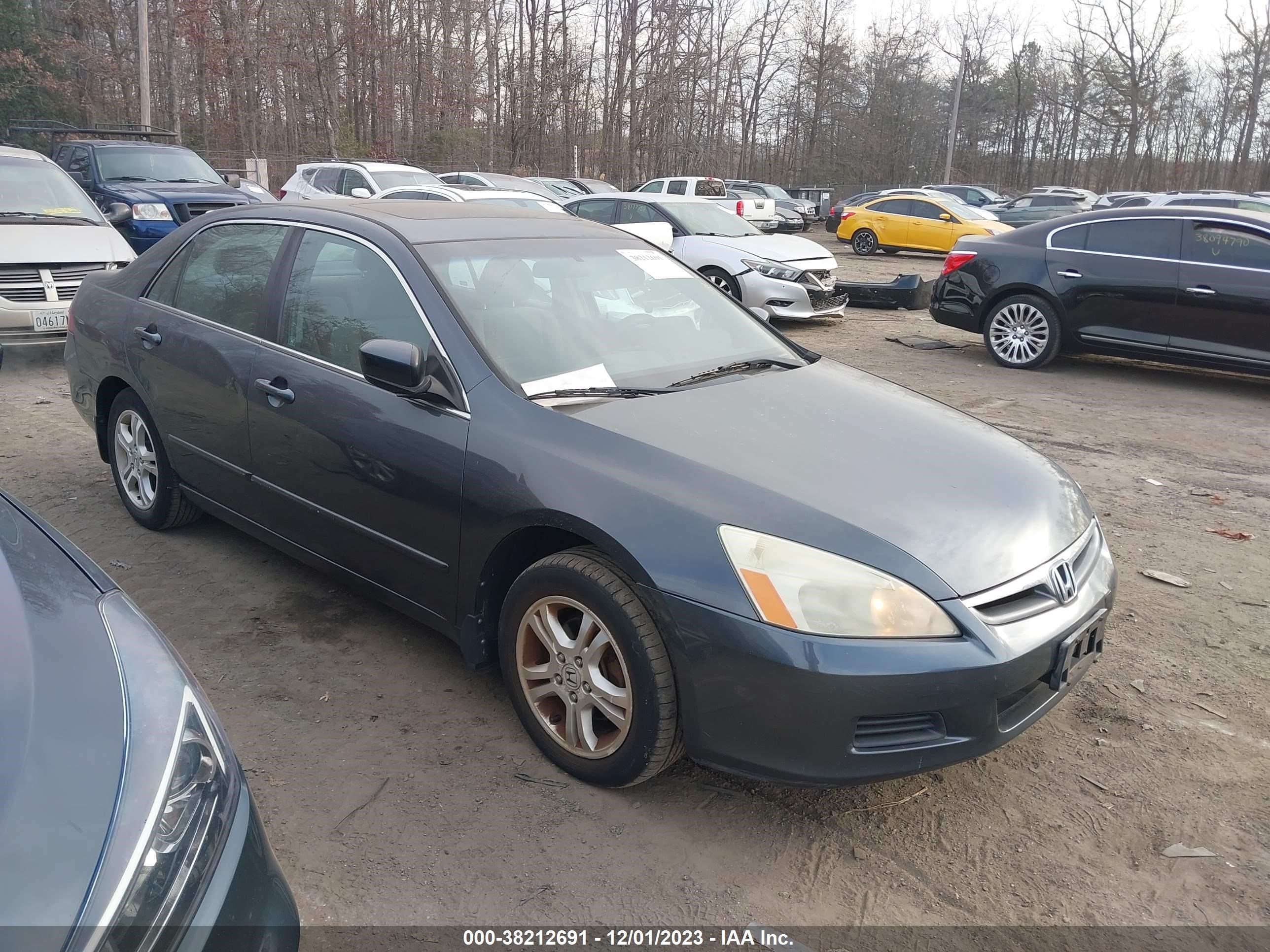 HONDA ACCORD 2007 1hgcm567x7a026808