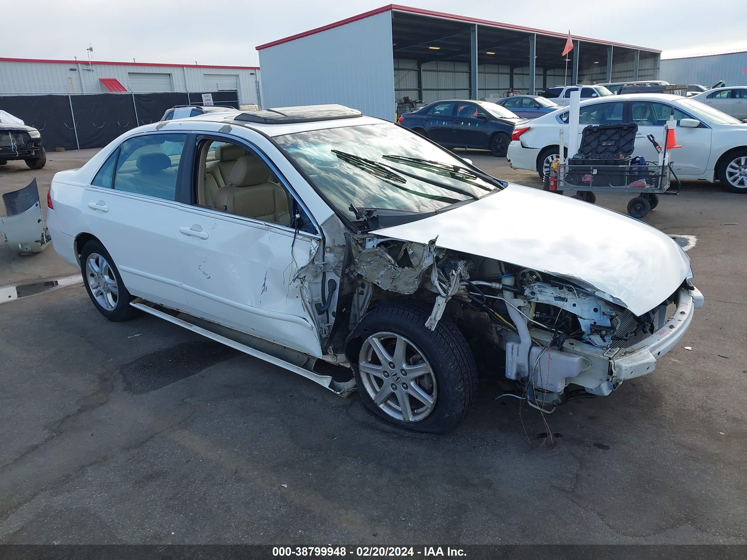 HONDA ACCORD 2007 1hgcm567x7a082375