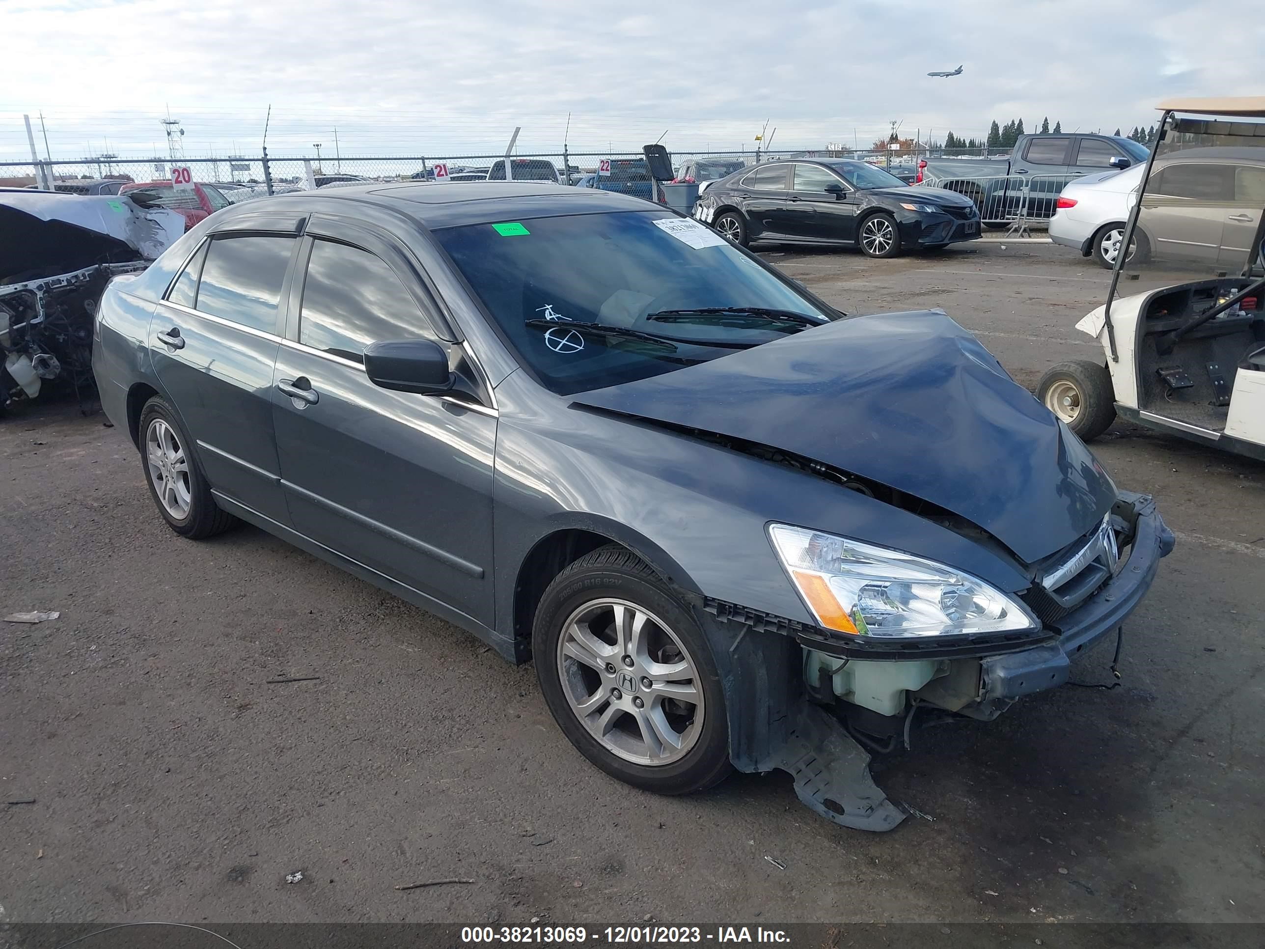 HONDA ACCORD 2007 1hgcm567x7a133423